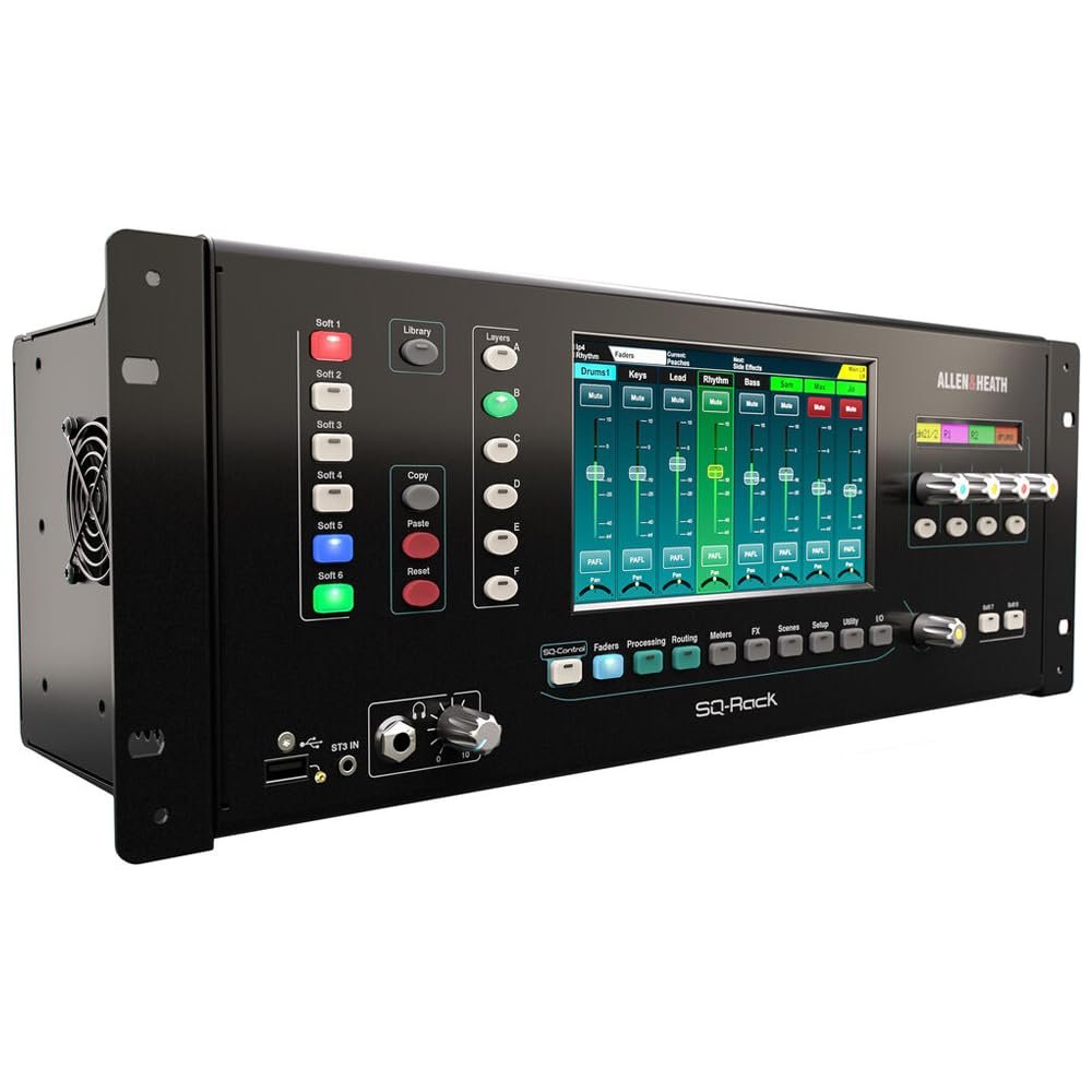 Allen & Heath SQ-Rack 48 Channel/36 Bus Digital Rackmount Mixer