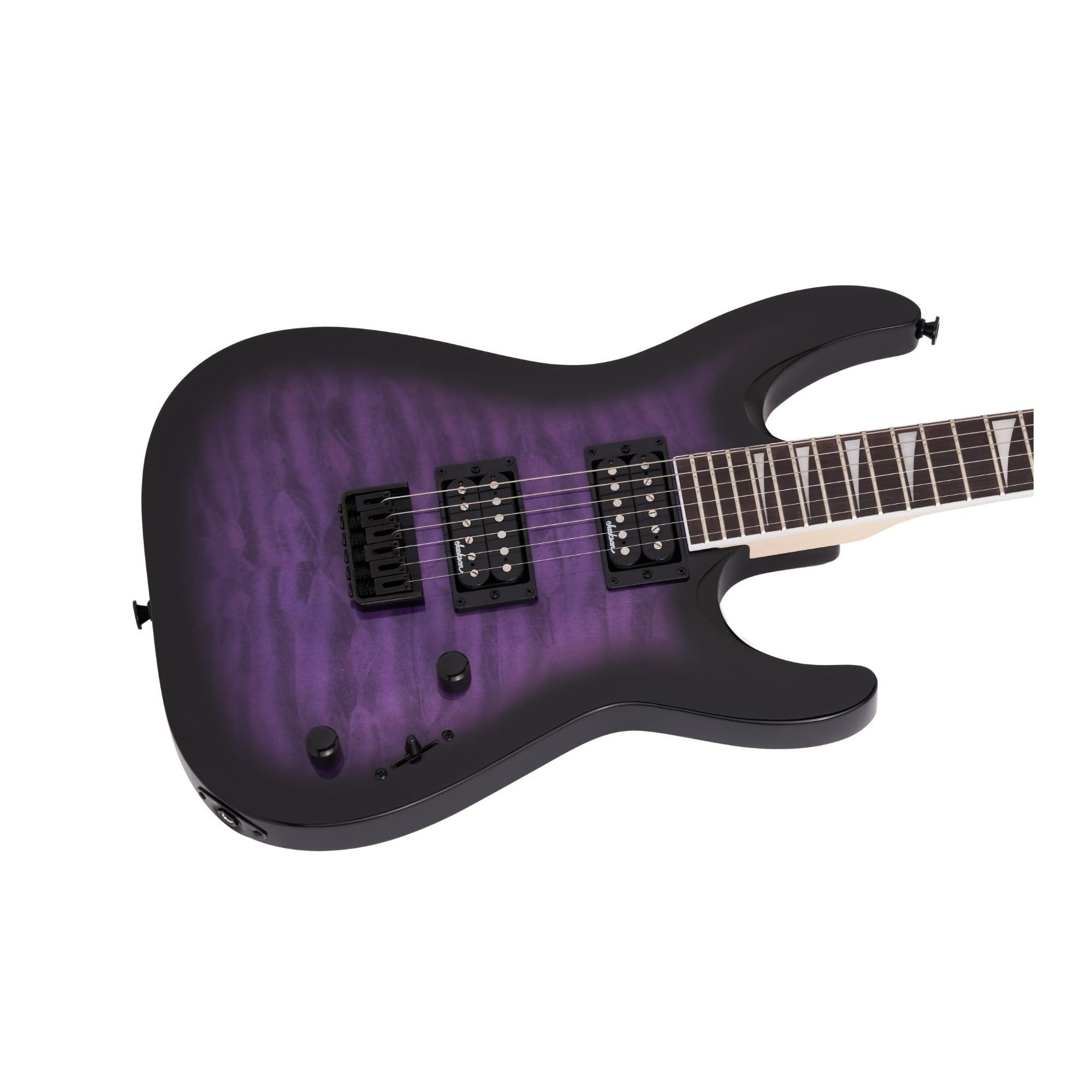 Jackson JS Series Dinky Arch Top JS32Q DKA HT Electric Guitar - Transparent Purple Burst