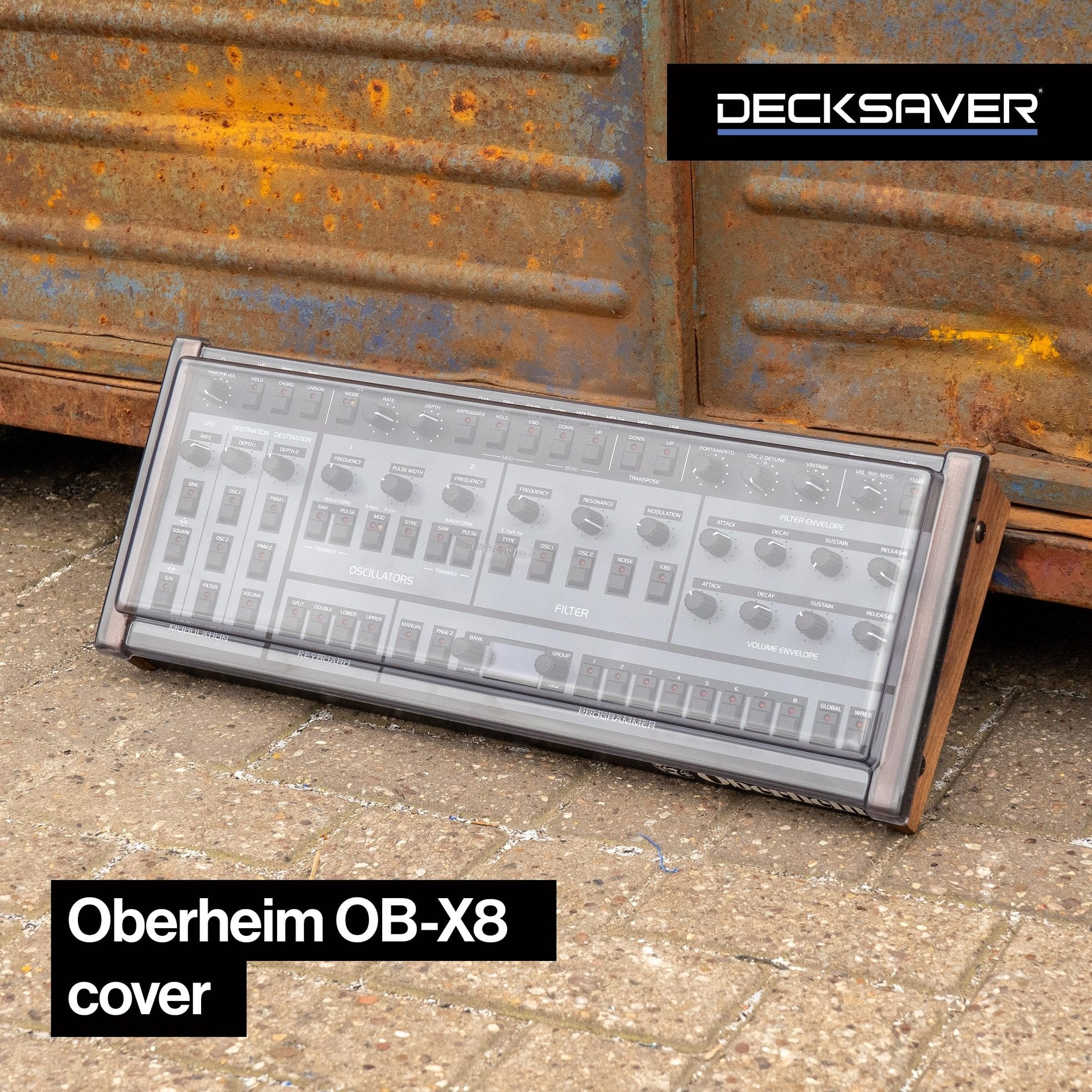 Decksaver Polycarbonate Cover Compatible with OB-X8 Desktop (Soft-Fit)