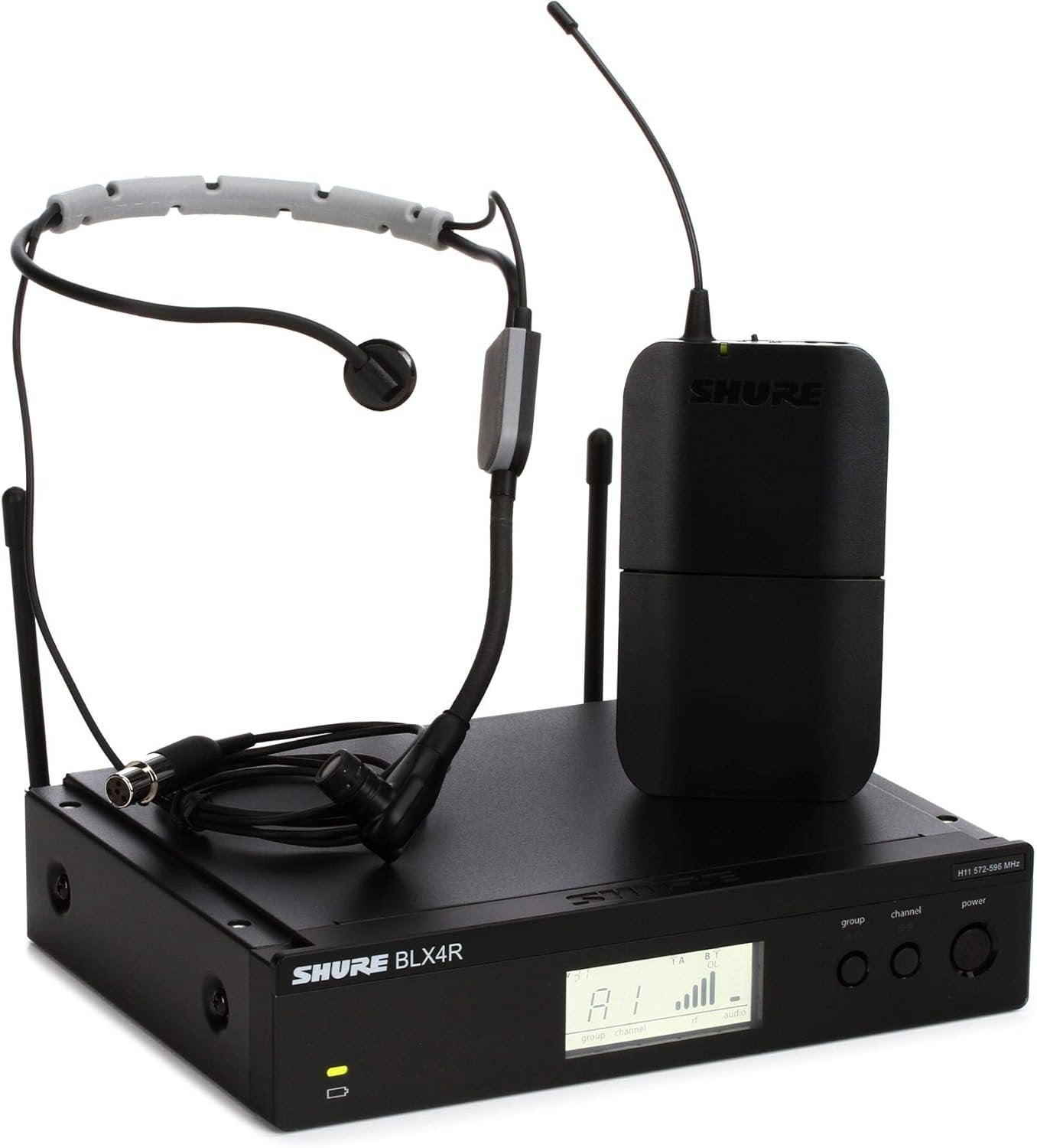 Shure BLX14R SM35 UHF Wireless Headset Microphone System Multiple Frequency Bands