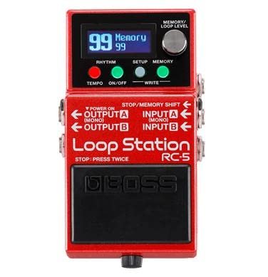BOSS RC Loop Station, Easy to Operate