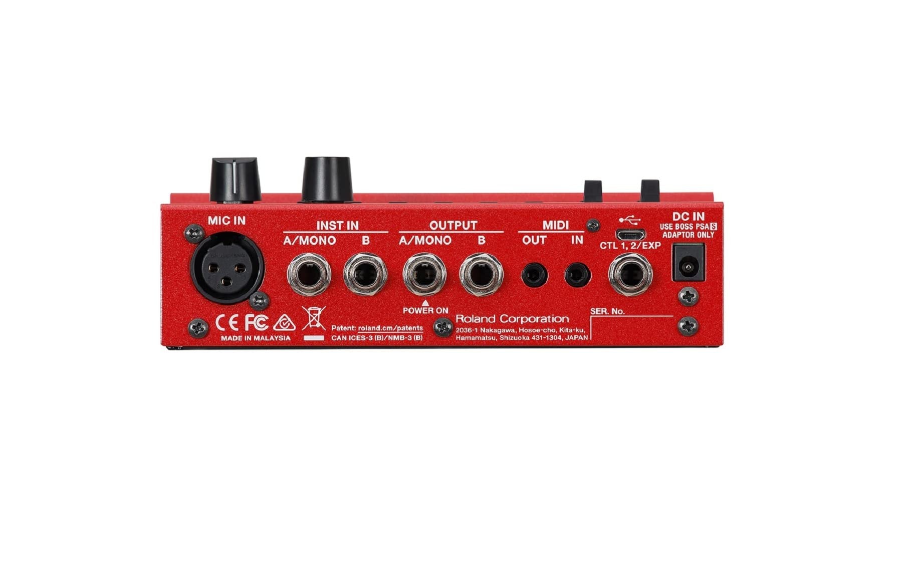BOSS Loop Station - Twin Stereo Tracks