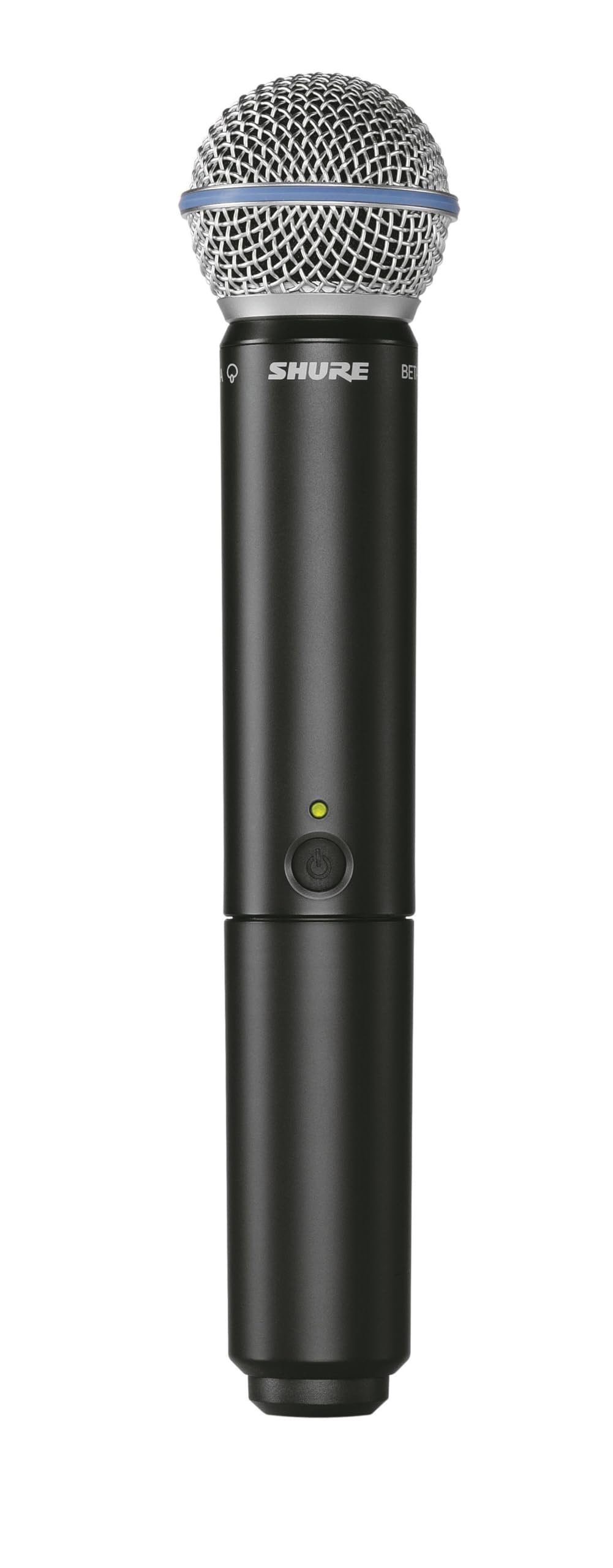 Shure BLX24R/B58 Wireless Microphone System - 14-Hour Battery Life, 300 ft Range, UHF | BETA 58A Handheld Vocal Mic, Single Channel Rack Mount Receiver | H10 Band (BLX24R/B58-H10)