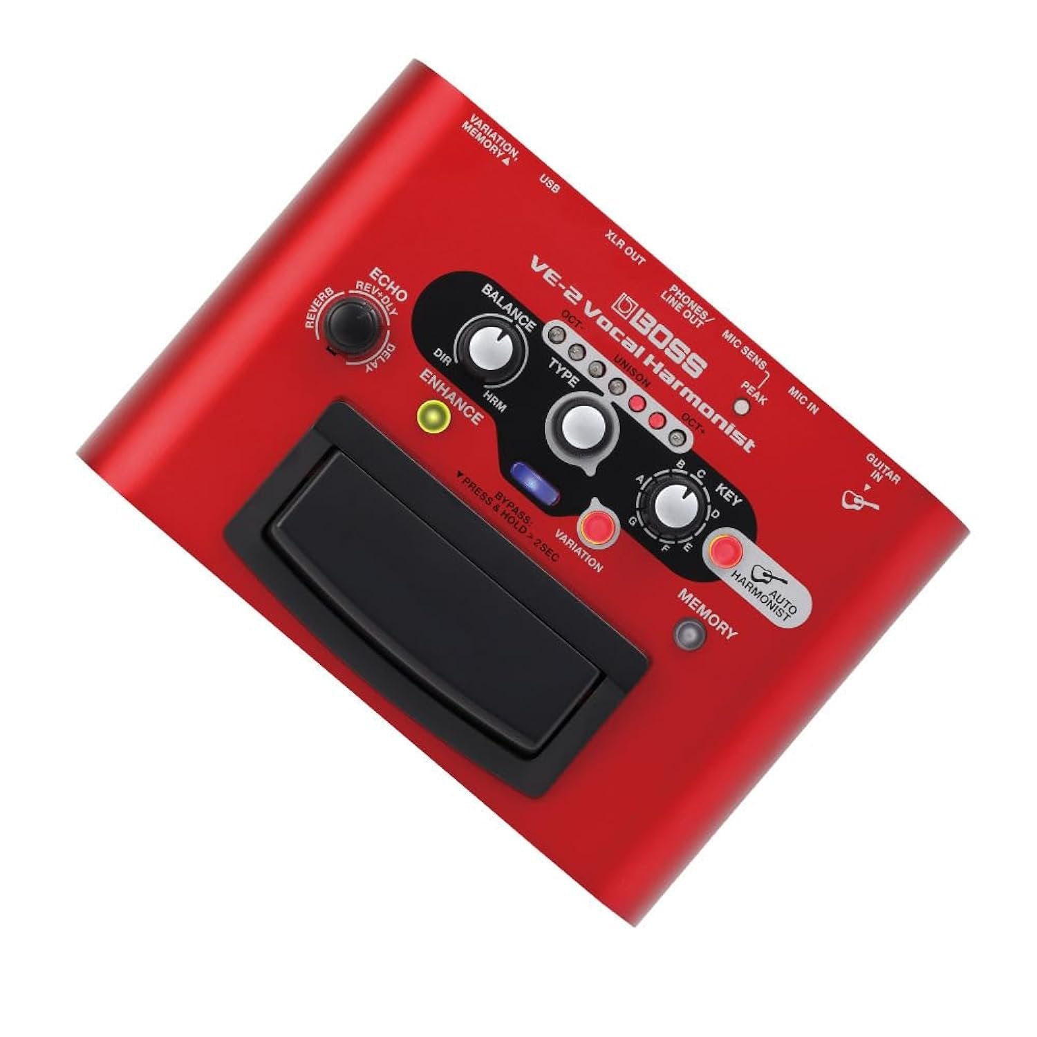 Boss VE-2 Vocal Harmonist Effects Processor