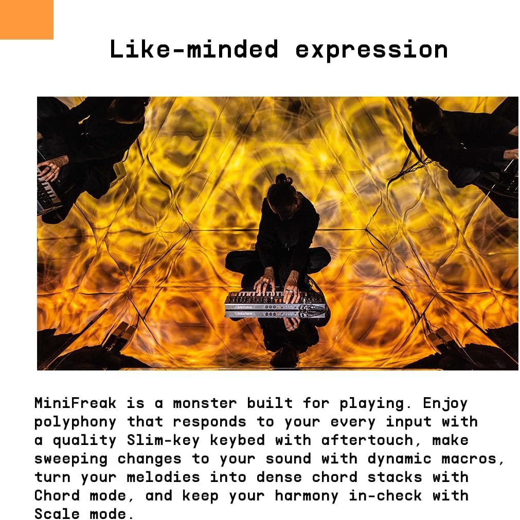 Arturia MiniFreak 6-Voice Spontaneous Algorithmic Synthesizer