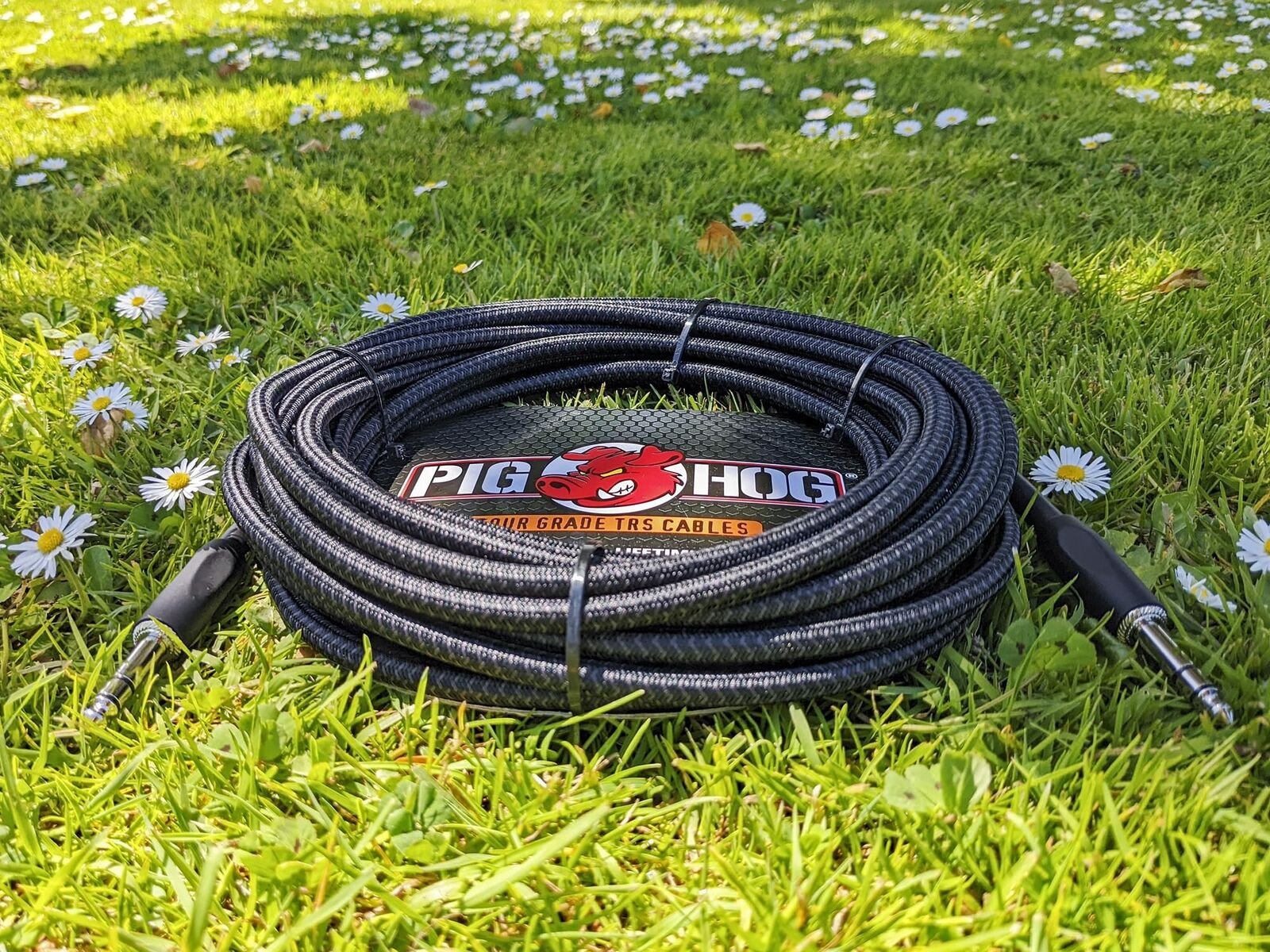 Pig Hog PTRS15 High Performance 1/4" TRS Instrument Cable, 15 Feet