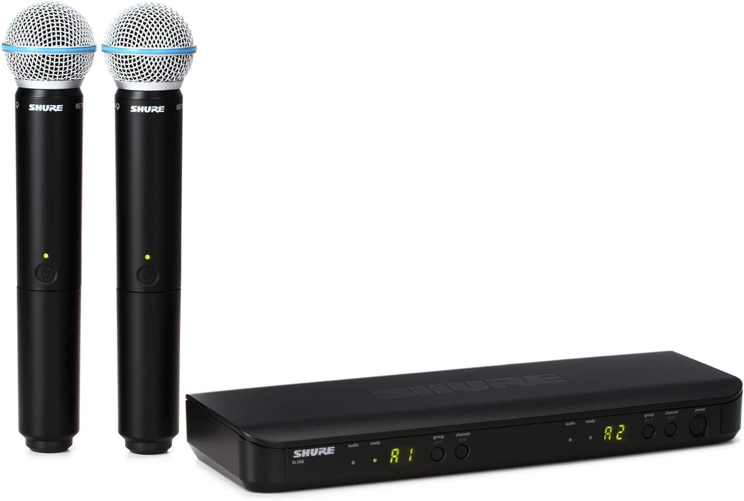 Shure BLX288/B58 Dual UHF Wireless Handheld Microphone System