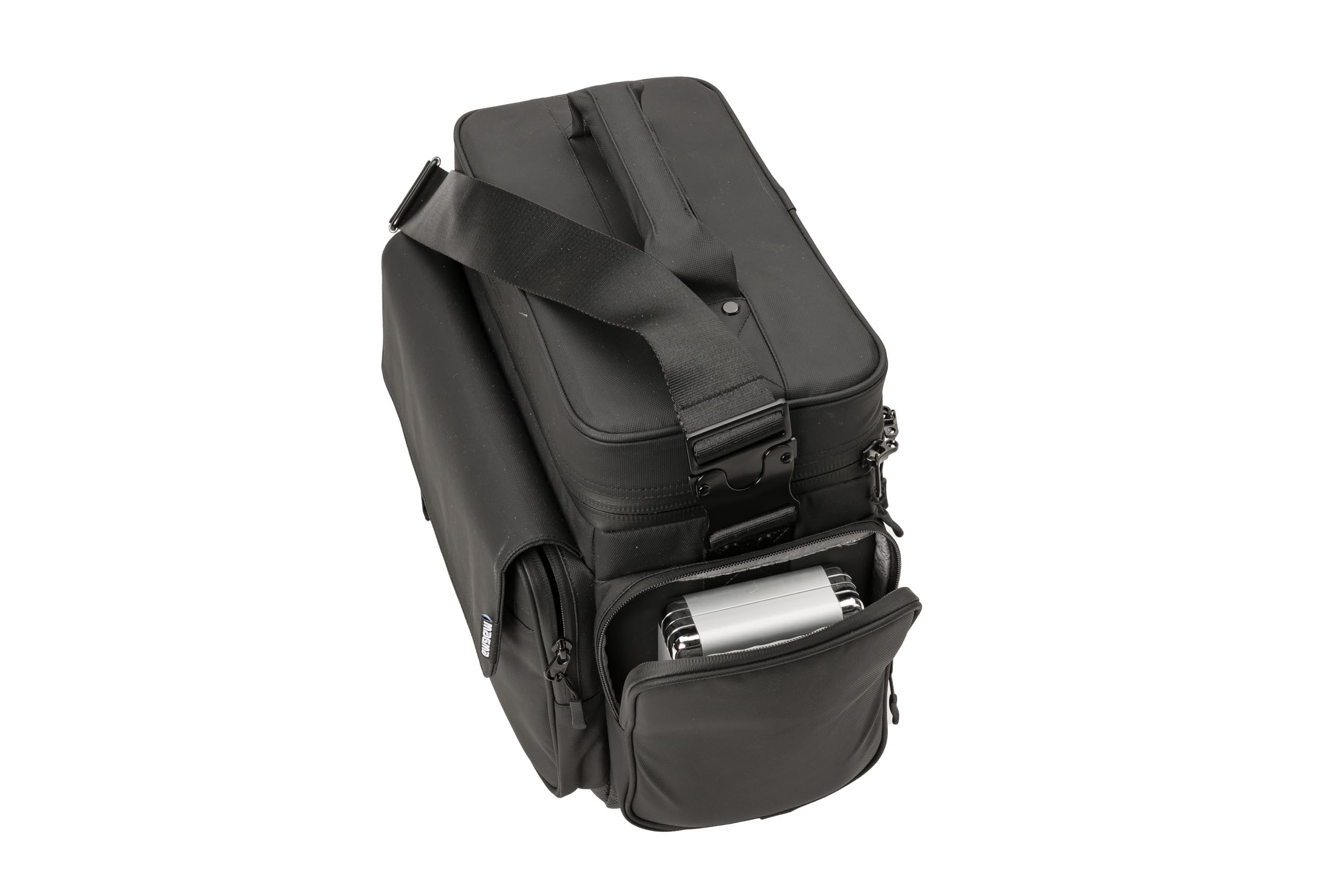 Magma Solid Blaze Vinyl Bag; Holds up to 50 x 12" Records in Water Resistant, Eco Friendly, Durable and Sleek Case