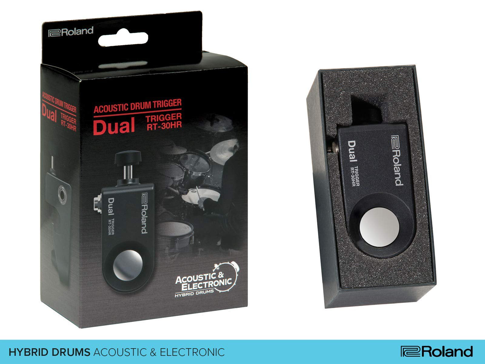 Roland RT-30K Bass Drum Trigger for Hybrid Drumming