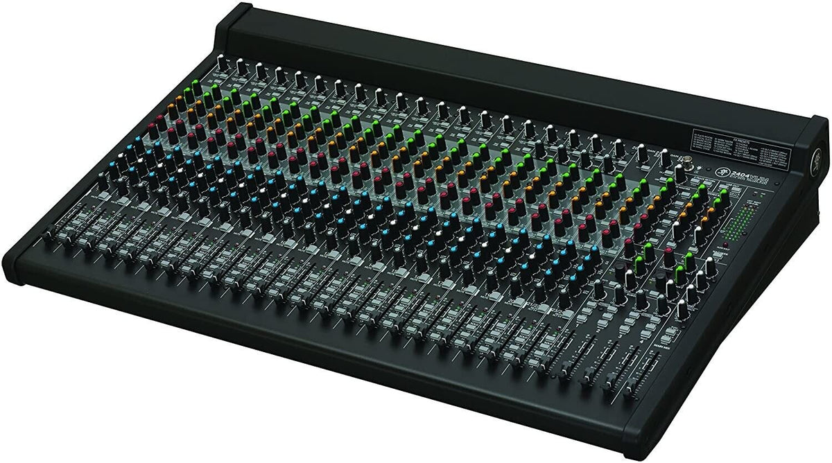 Mackie 2404VLZ4 VLZ4 Series, 24-channel 4-bus FX Mixer with Ultra-wide 60dB