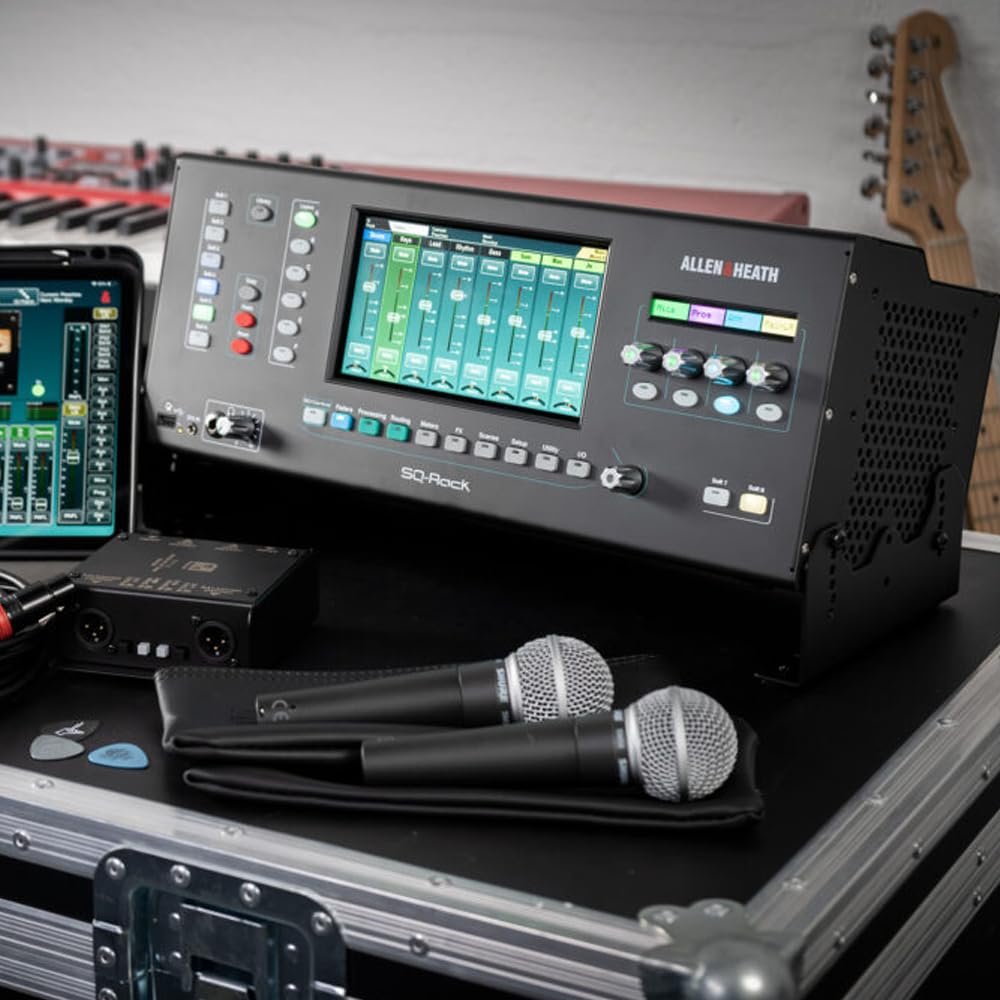 Allen & Heath SQ-Rack 48 Channel/36 Bus Digital Rackmount Mixer