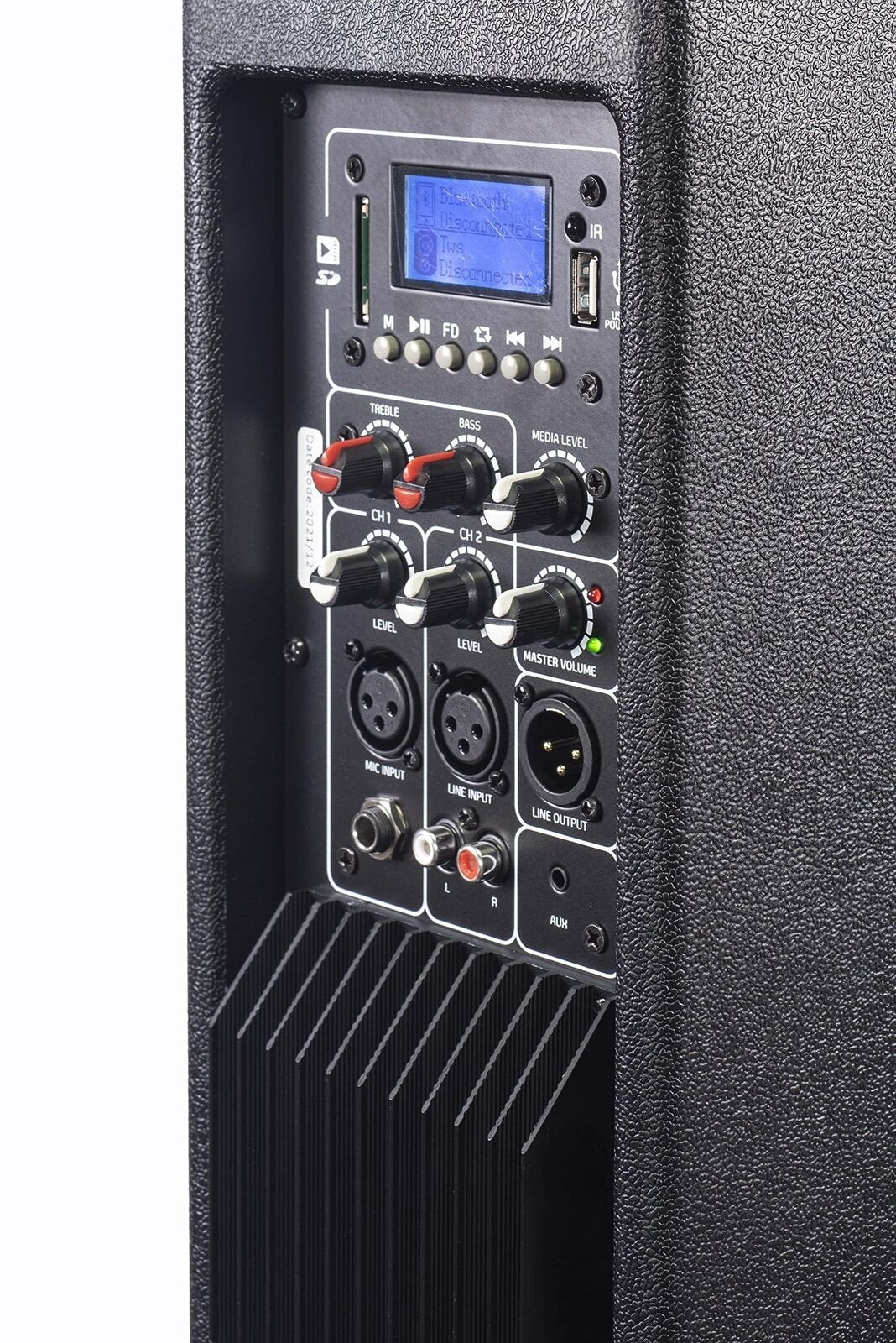 3 PA System, Aux, Black (PWRP3)