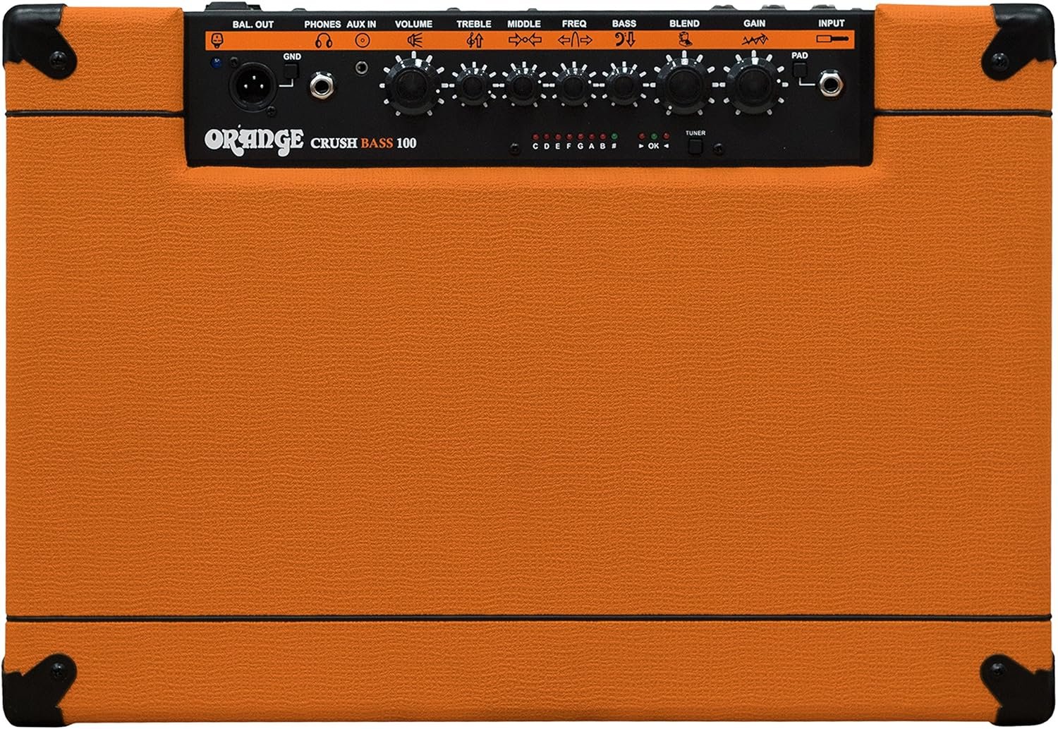 Orange Crush Bass 50 50W 12" Bass Guitar Amplifier and Speaker Combo, Black