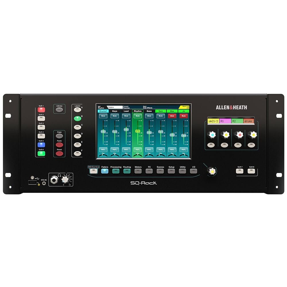 Allen & Heath SQ-Rack 48 Channel/36 Bus Digital Rackmount Mixer