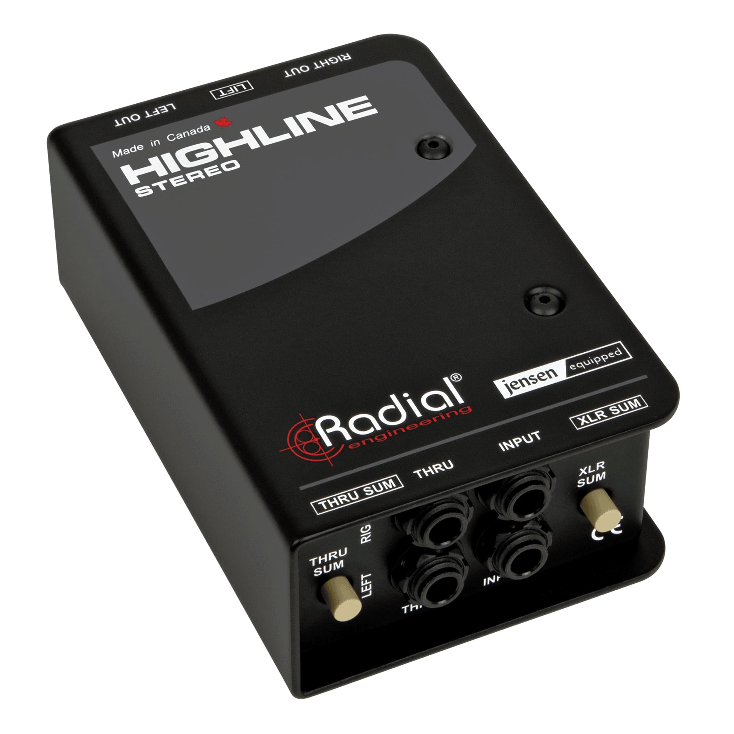 Radial Highline Stereo Passive Line Isolator