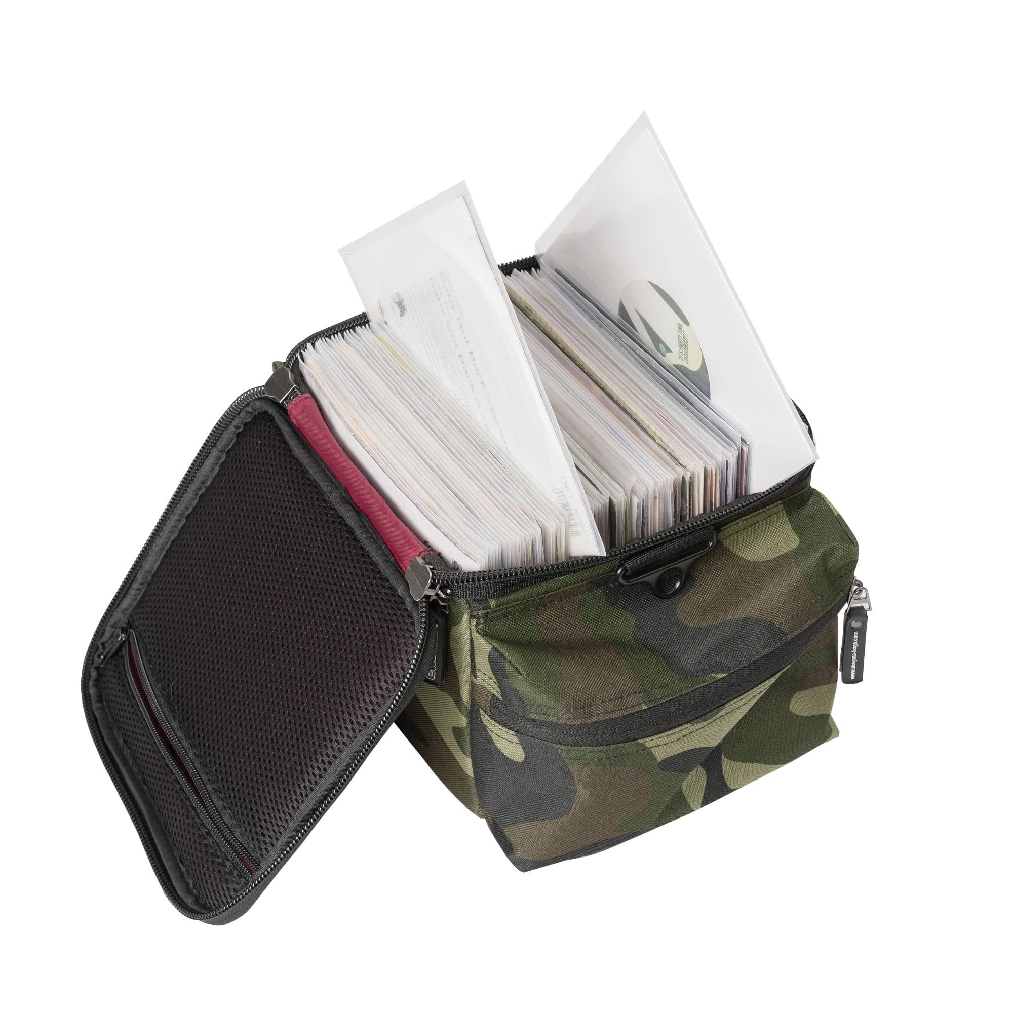 Magma 45 100 Camo-Holds up to 100 x 7-inch Records DJ Bag (MGA43019)