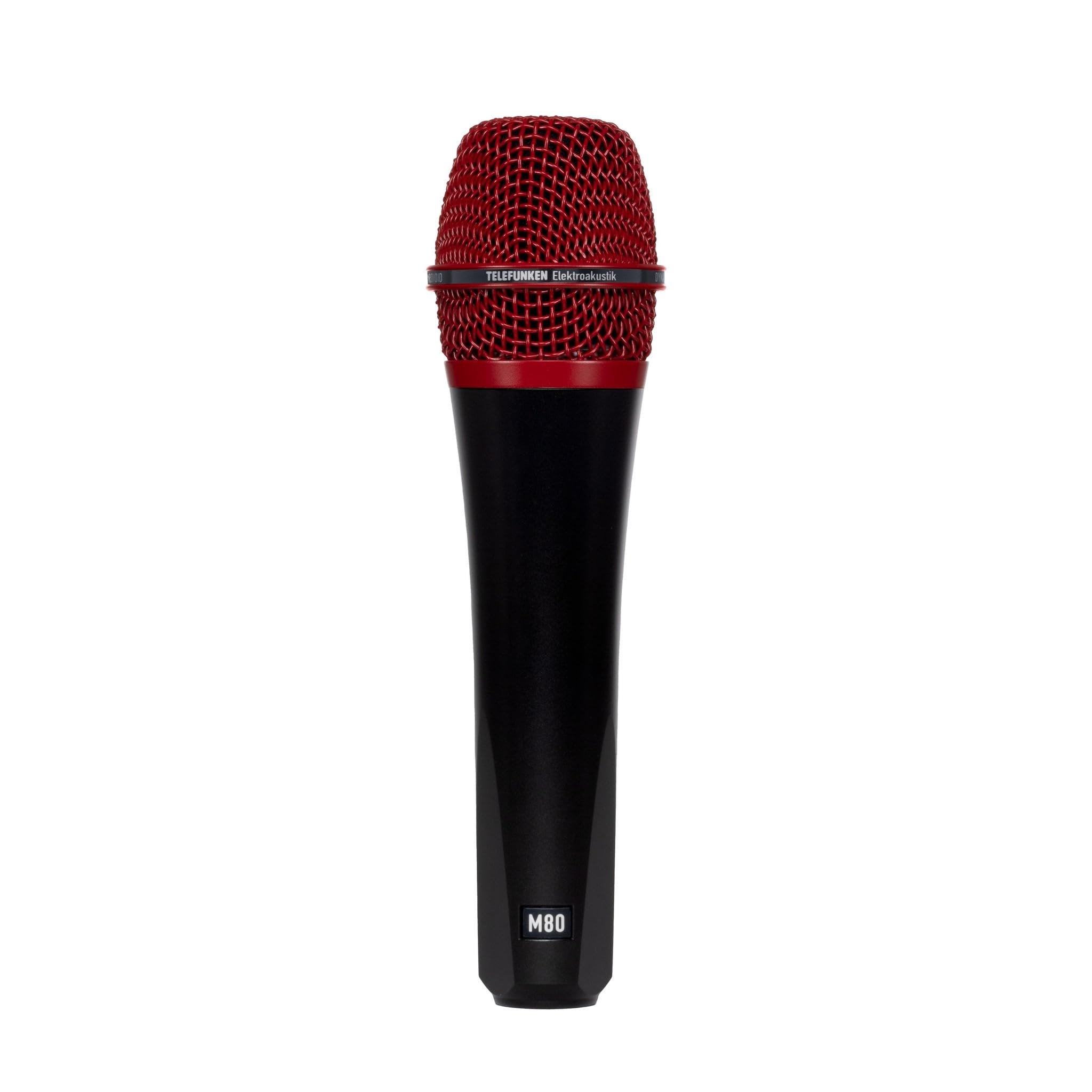 TELEFUNKEN M80 Dynamic Custom Shop (Black, Red)