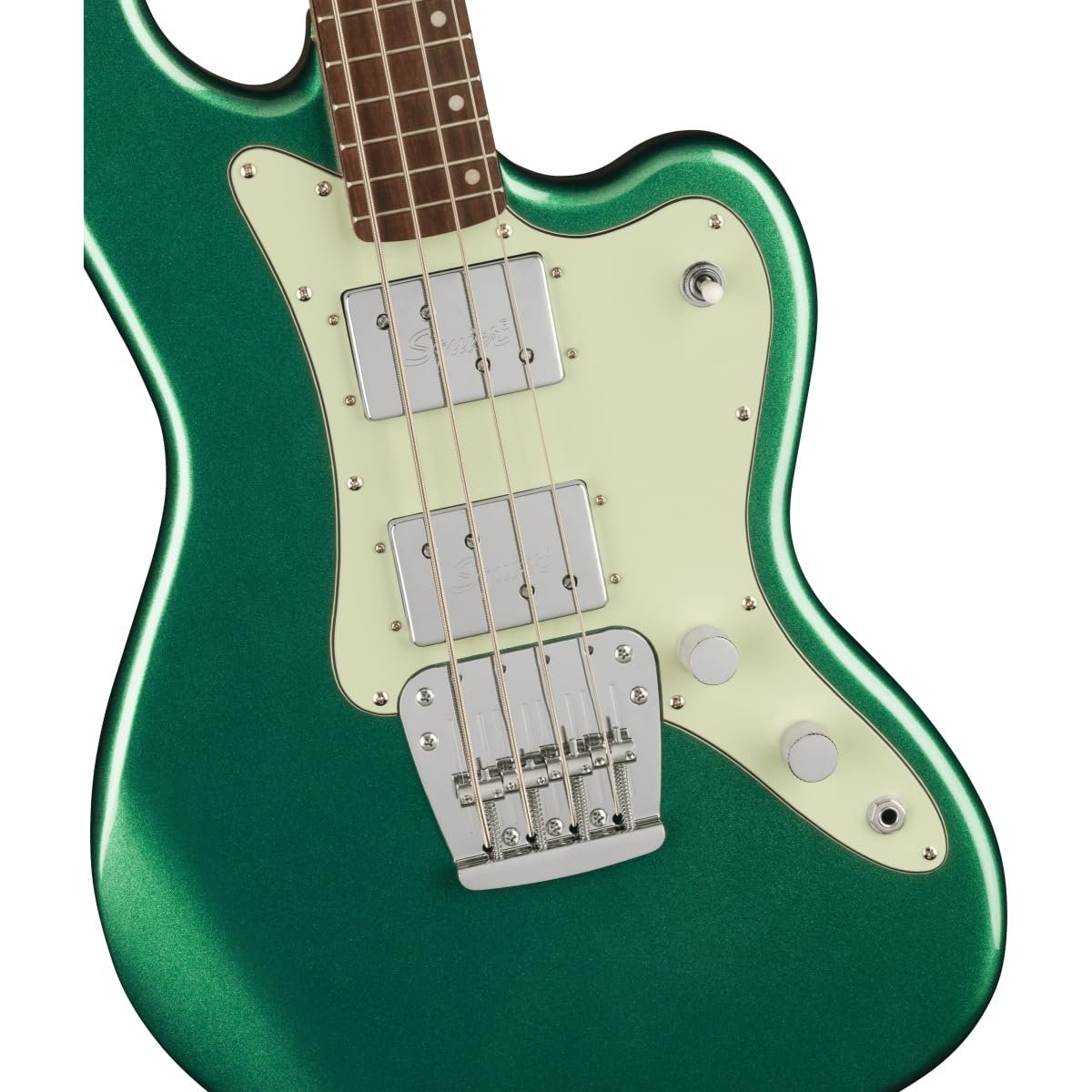 Paranormal Rascal Bass HH, Laurel Fingerboard, Mint Pickguard, Sherwood Green