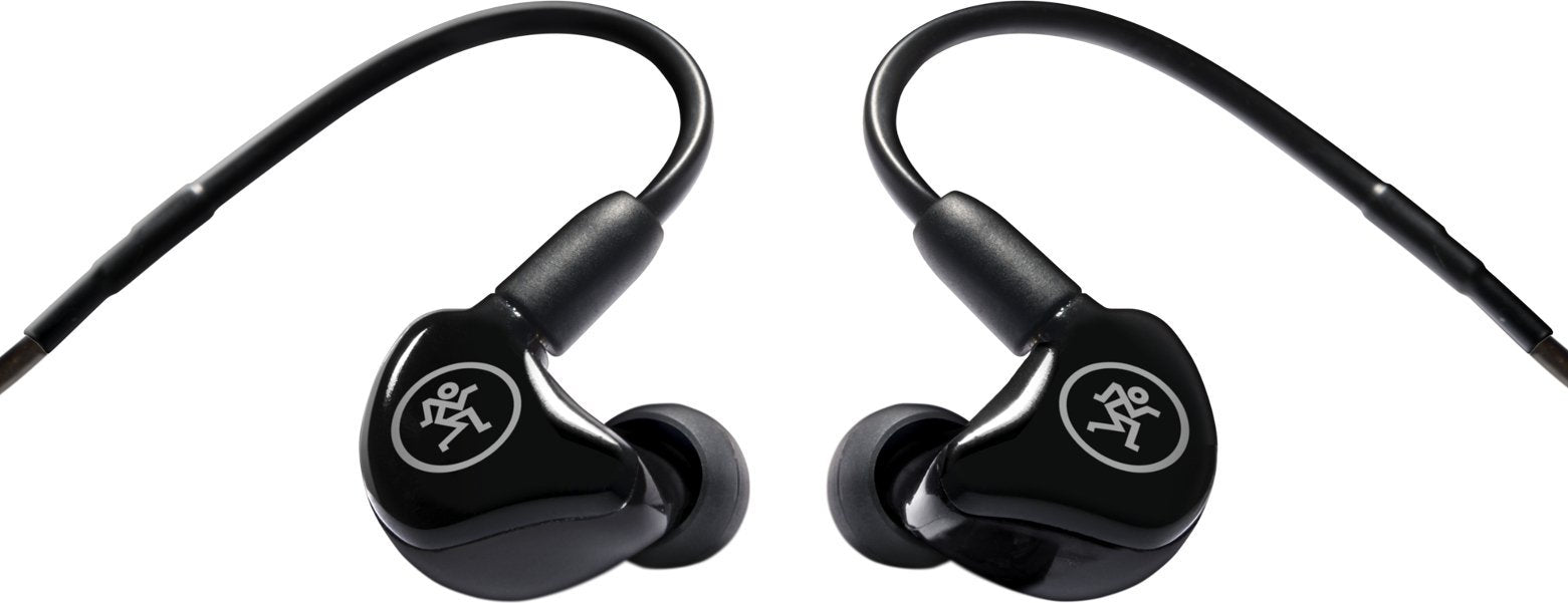 Mackie MP-240 BTA Hybrid Dual-Driver Professional in-Ear Monitors with Bluetooth Adapter