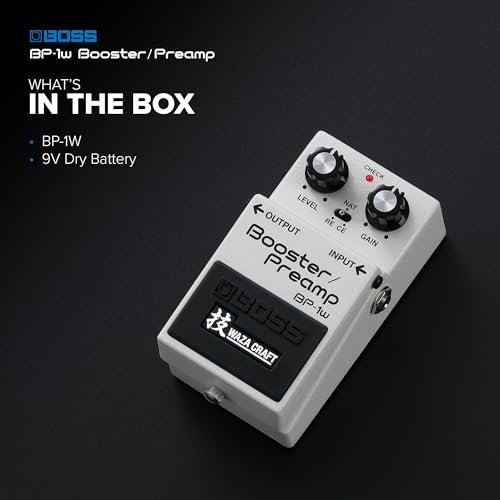 Boss BP-1W Boost, Overdrive and Preamp Effects Pedal