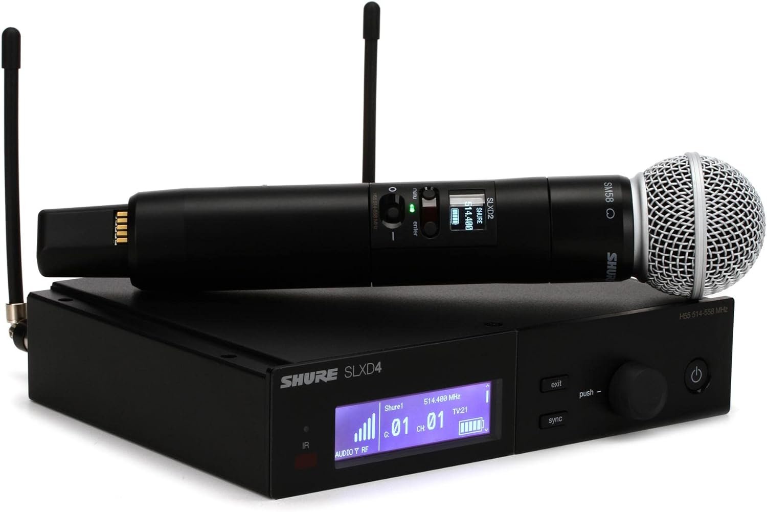 Shure SLXD24 Digital Wireless Handheld Microphone System