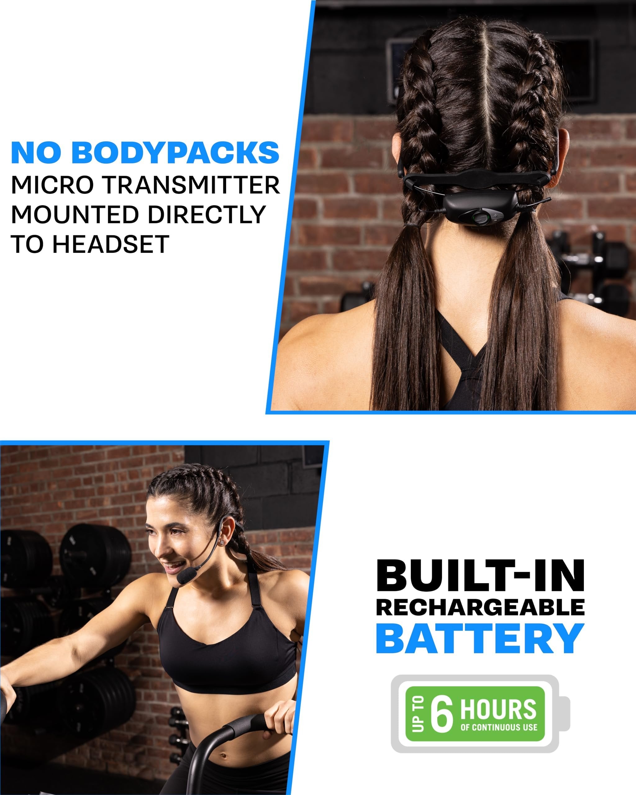 Samson AirLine XDm Headset Wireless Microphone System For Fitness Instructors