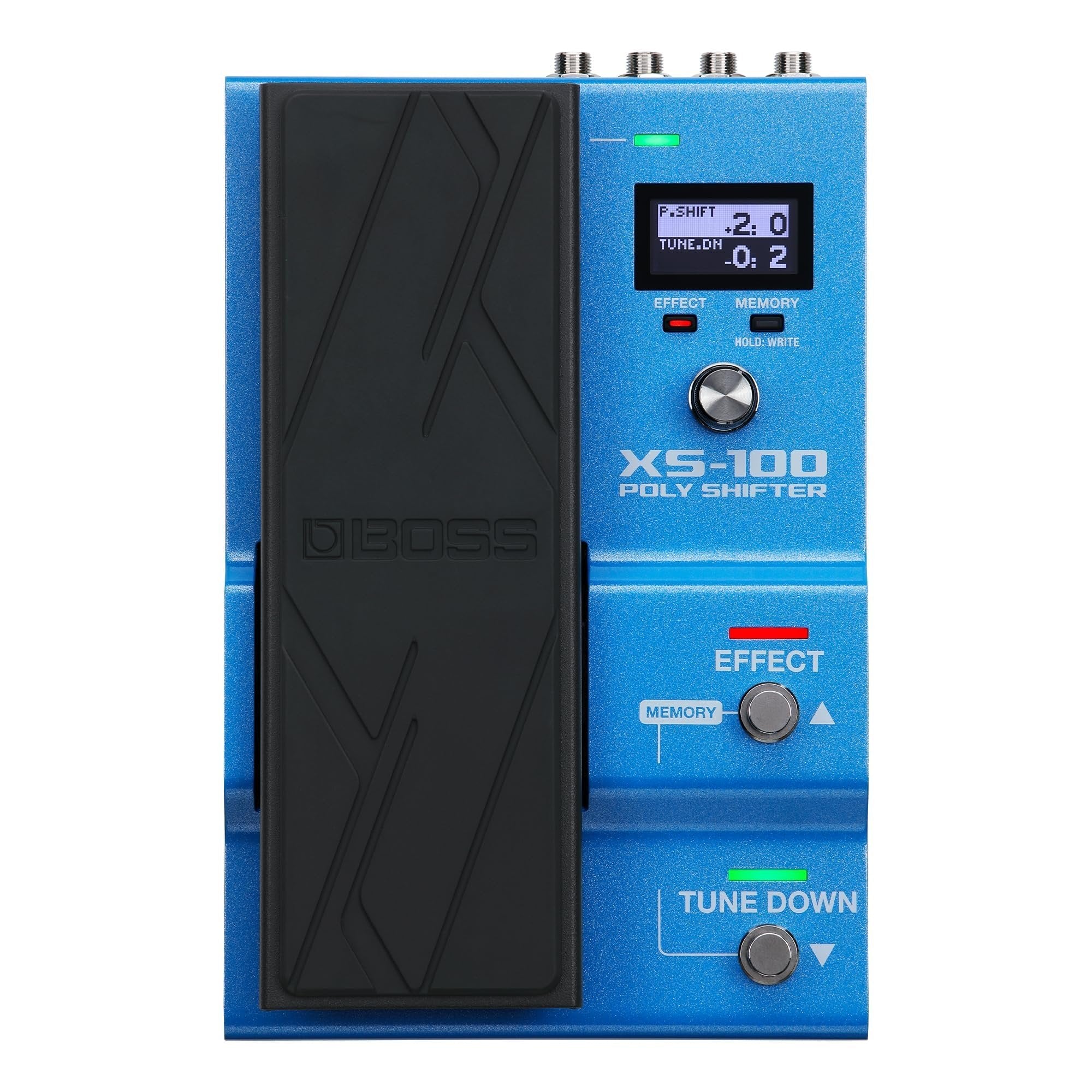 BOSS XS-100 Poly Shifter | Advanced Pitch Shifting Workstation | Class-Leading Sound | Total Pitch Control for Guitar/Bass Across 8 Octaves | Onboard Pedal & Display | 30 Memories for Saving Setups