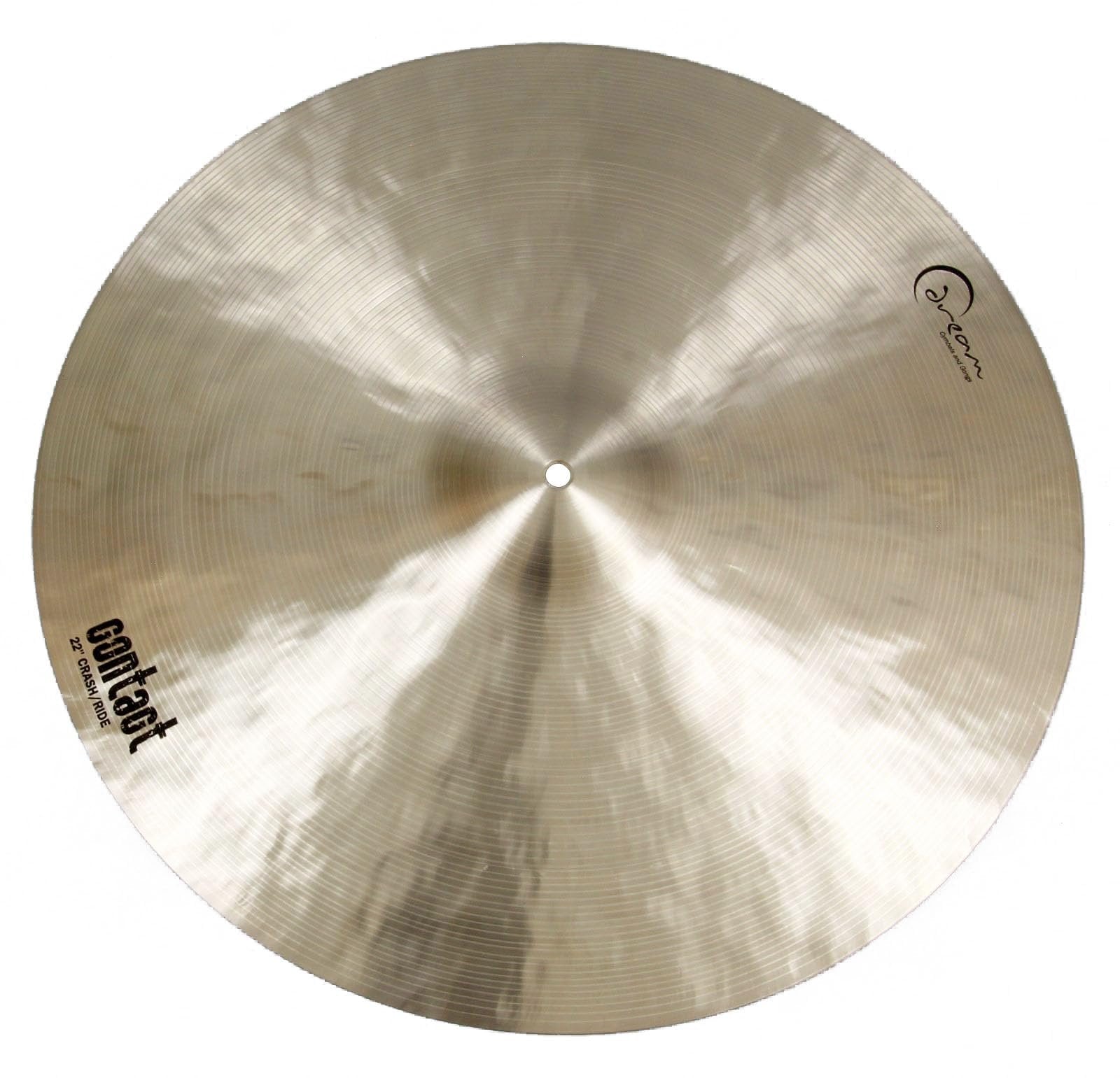 Dream Cymbals and Gongs C-CRRI22 Contact Series Crash/Ride Cymbal - 22 inch