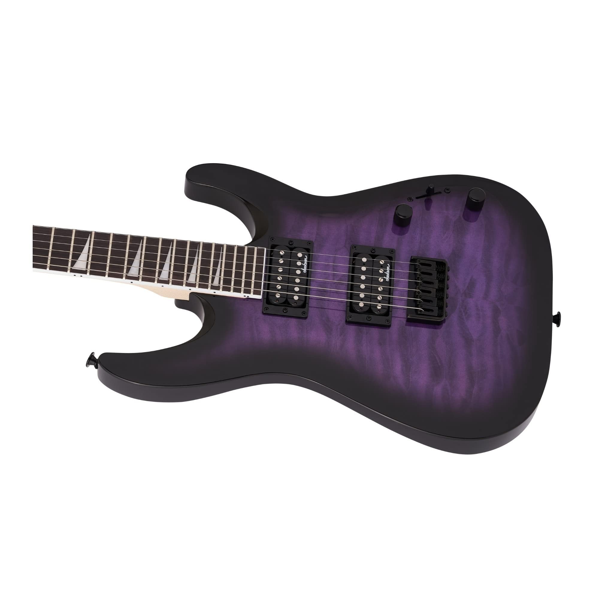 Jackson JS Series Dinky Arch Top JS32Q DKA HT Electric Guitar - Transparent Purple Burst