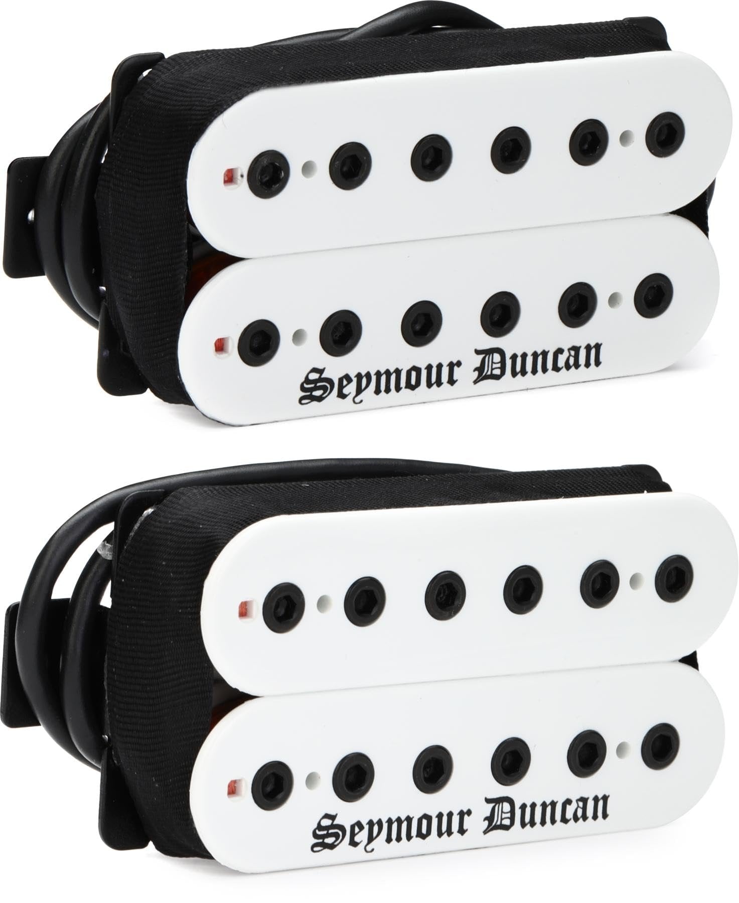 Seymour Duncan Black Winter Humbucker Pickup Set - Blackened White