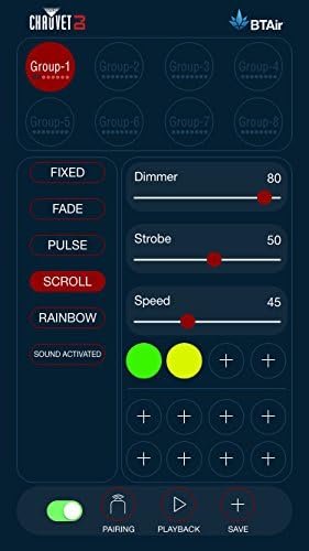 CHAUVET DJ LED Lighting (4BAR LT Quad BT)