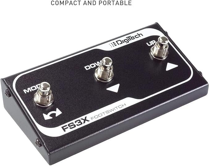 DigiTech FS3X-U 3-Button Footswitch with 10ft TRS cable