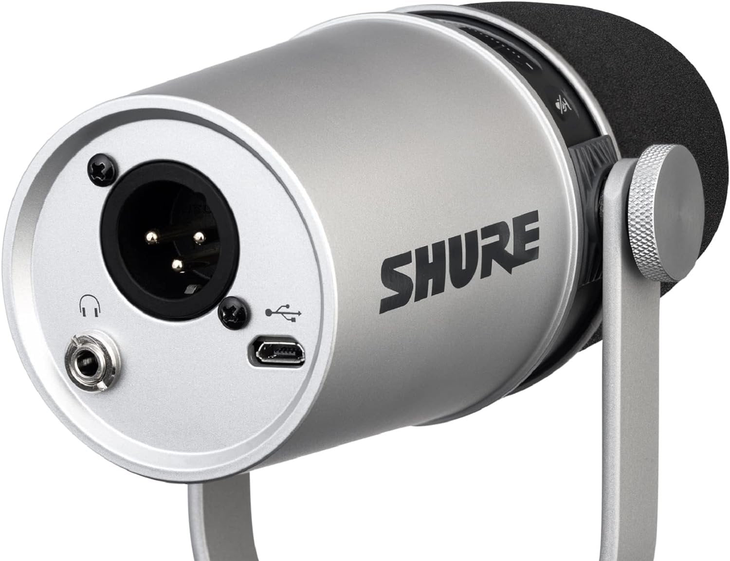 Shure MV7 USB Podcast Microphone - Silver