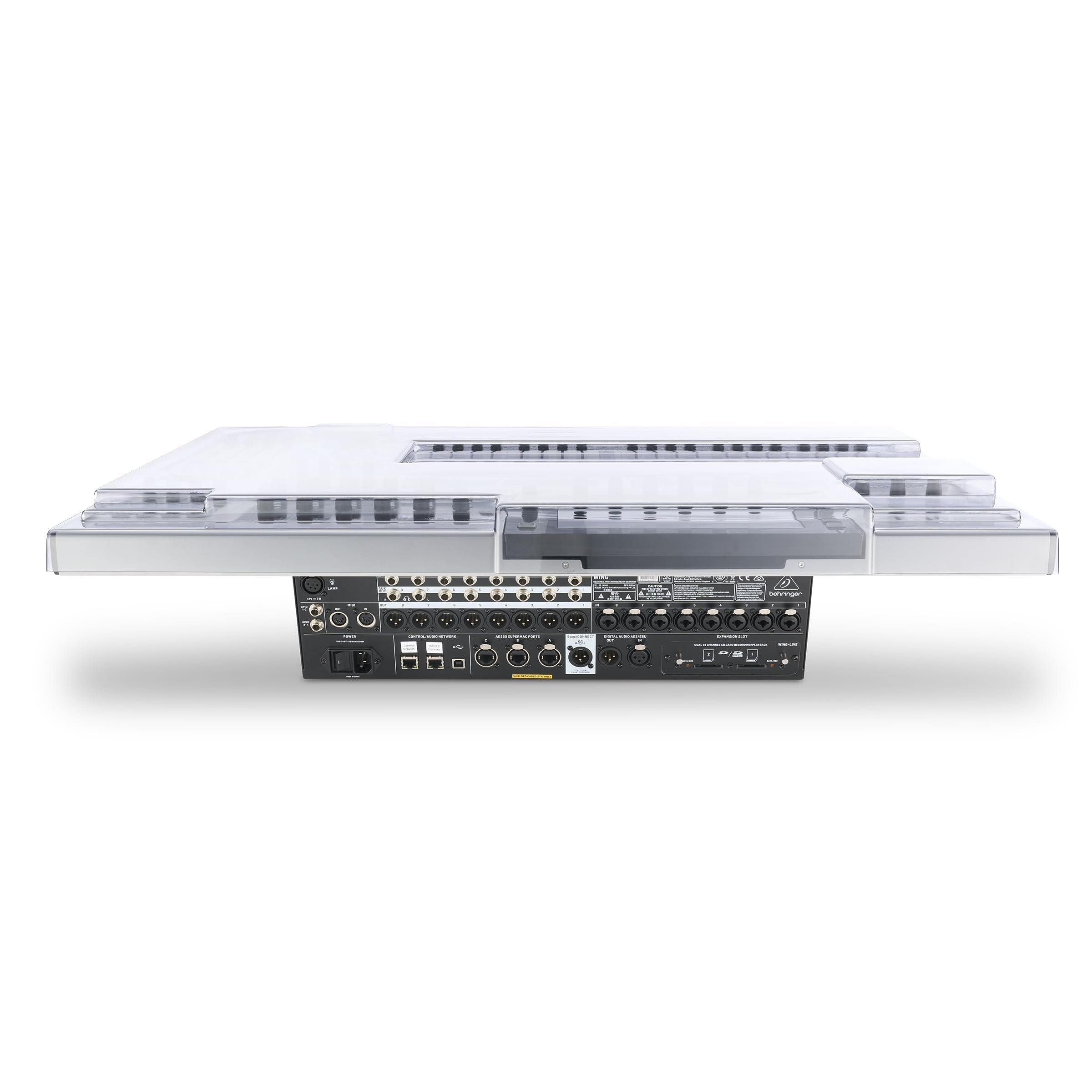 Decksaver Super Strong Polycarbonate Custom Fit Cover Compatible with Behringer Wing, Dust Cover for Travel and Everyday Protection