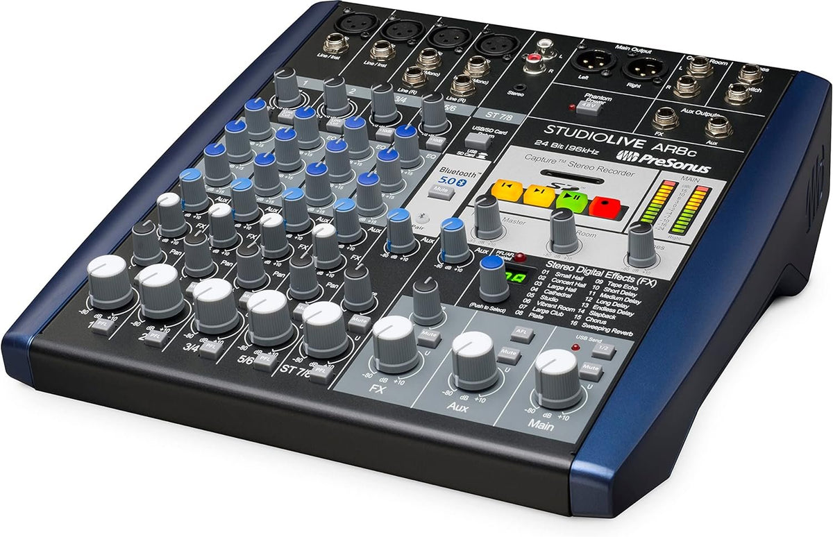 PreSonus StudioLive AR Series USB-C Hybrid Digital/Analog Performance Mixer