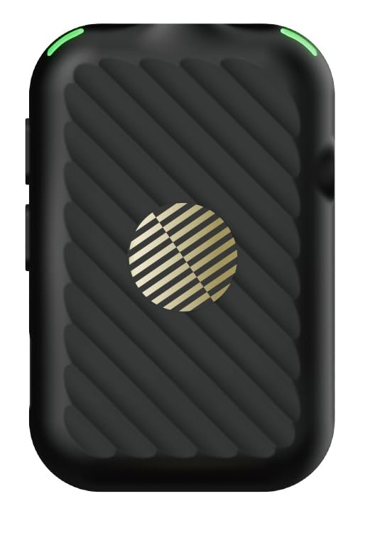 iCON Pro Audio AirMic Pro (2 TX + 1 RX + Charging Case) Wireless Lavalier Microphone, 250m (820 ft.) Range, 24-Hour Battery, Noise Cancellation, for PC, iPhone, Andriod, Interviews, Vlogs