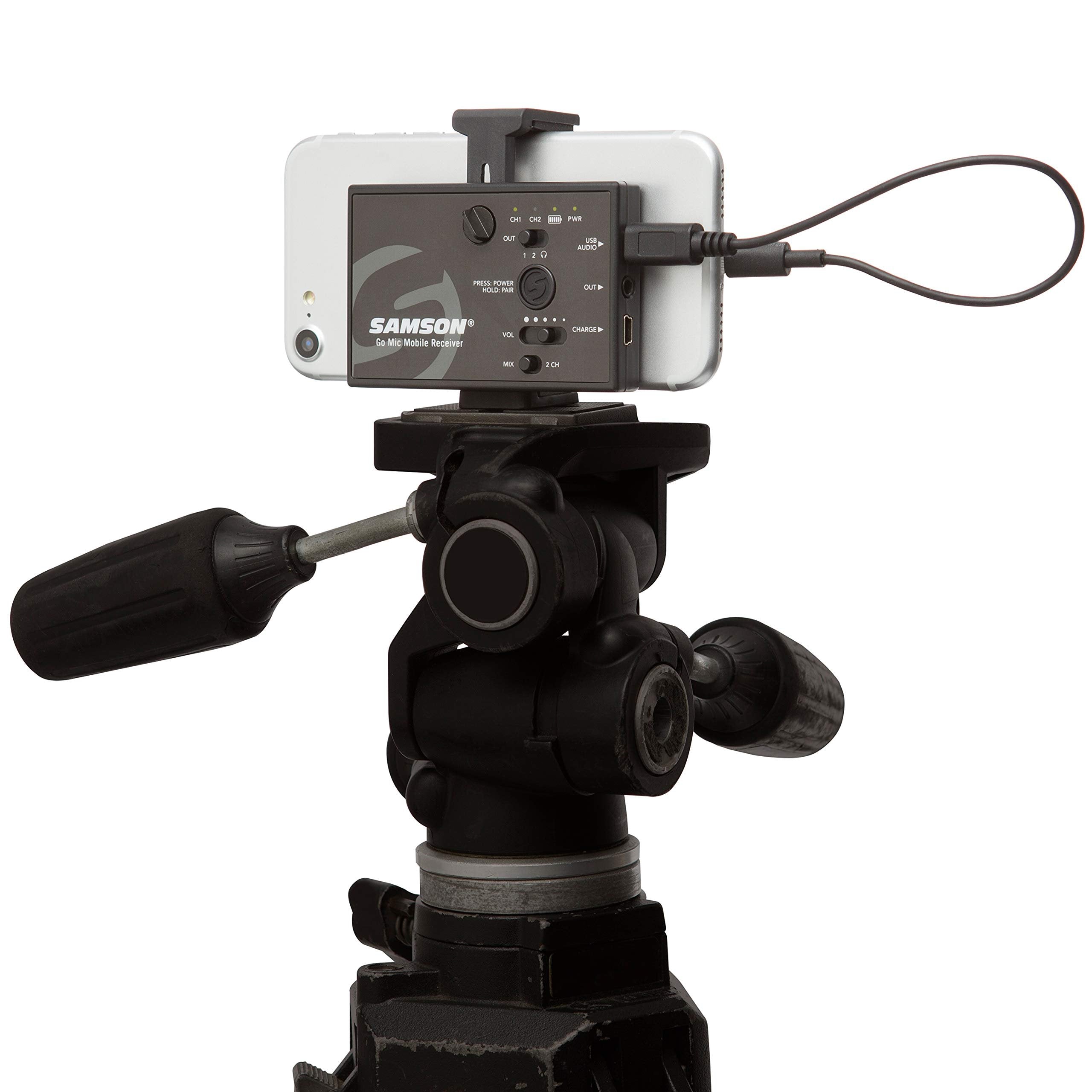 Samson SWGMMSHHQ8 Go Mic Mobile Digital Handheld Wireless System with Q8 Microphone (GMM/HXD2-Q8)