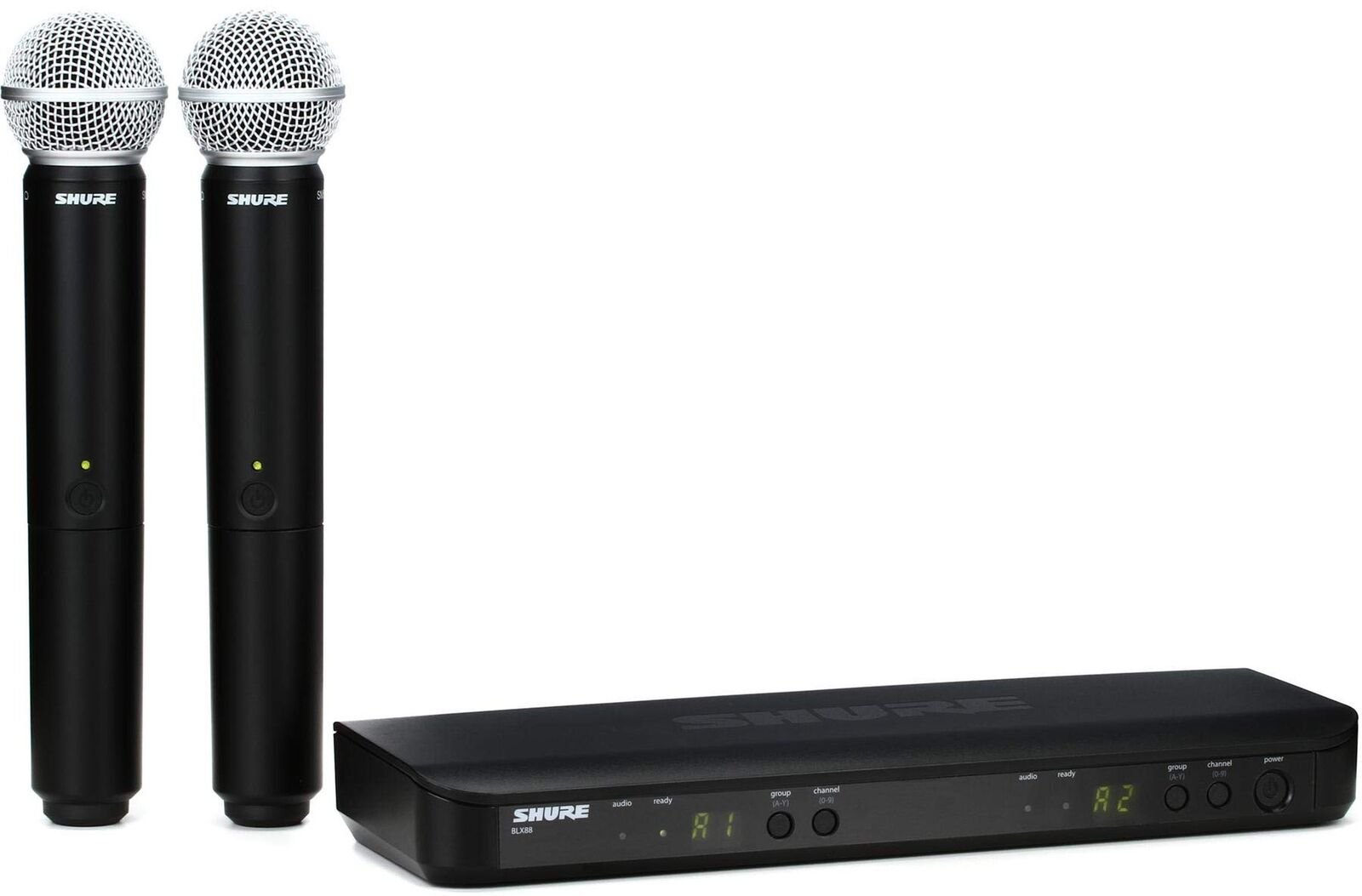 Shure BLX288/SM58 Dual Wireless Vocal Microphone System
