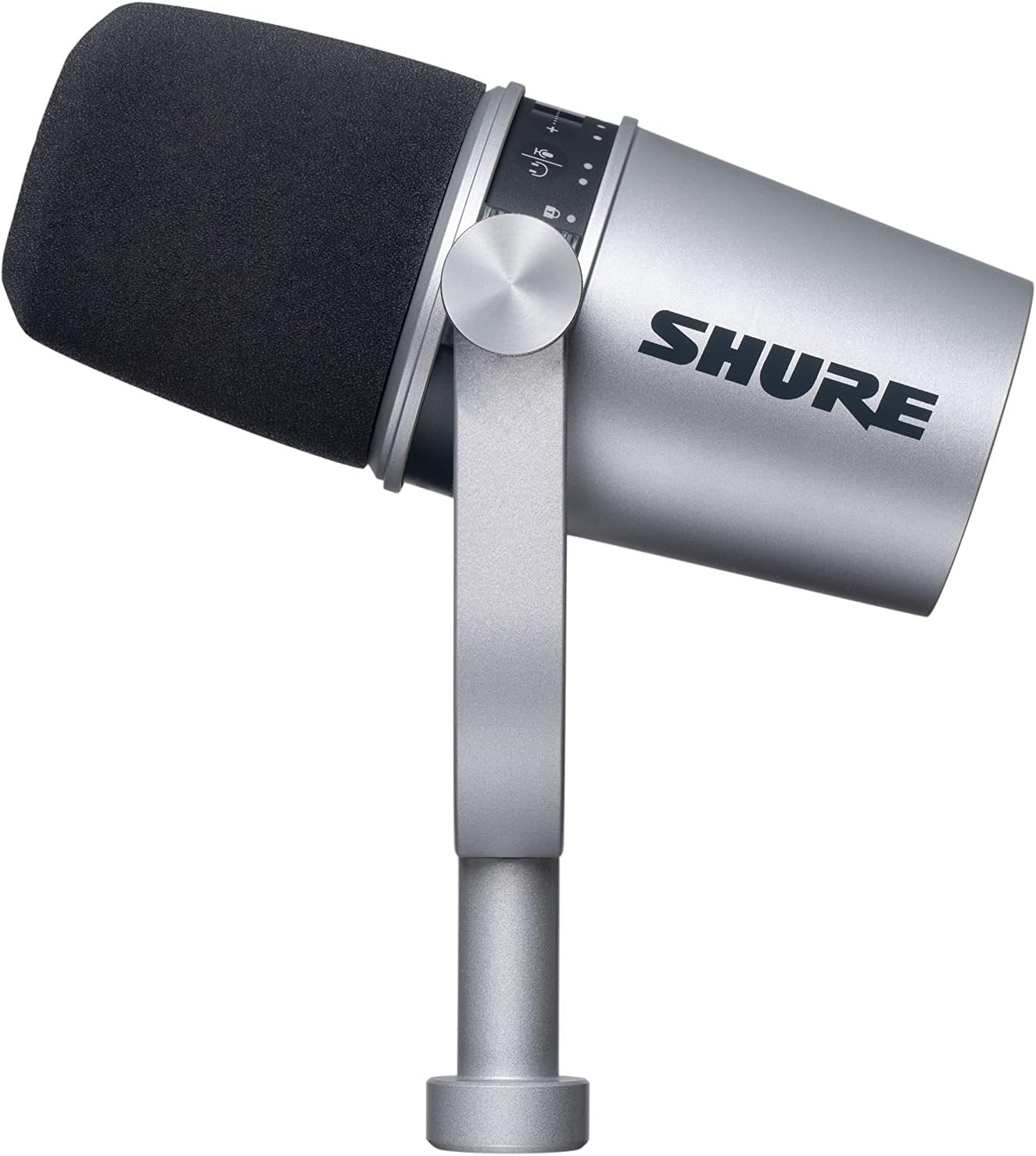 Shure MV7 USB Podcast Microphone - Silver