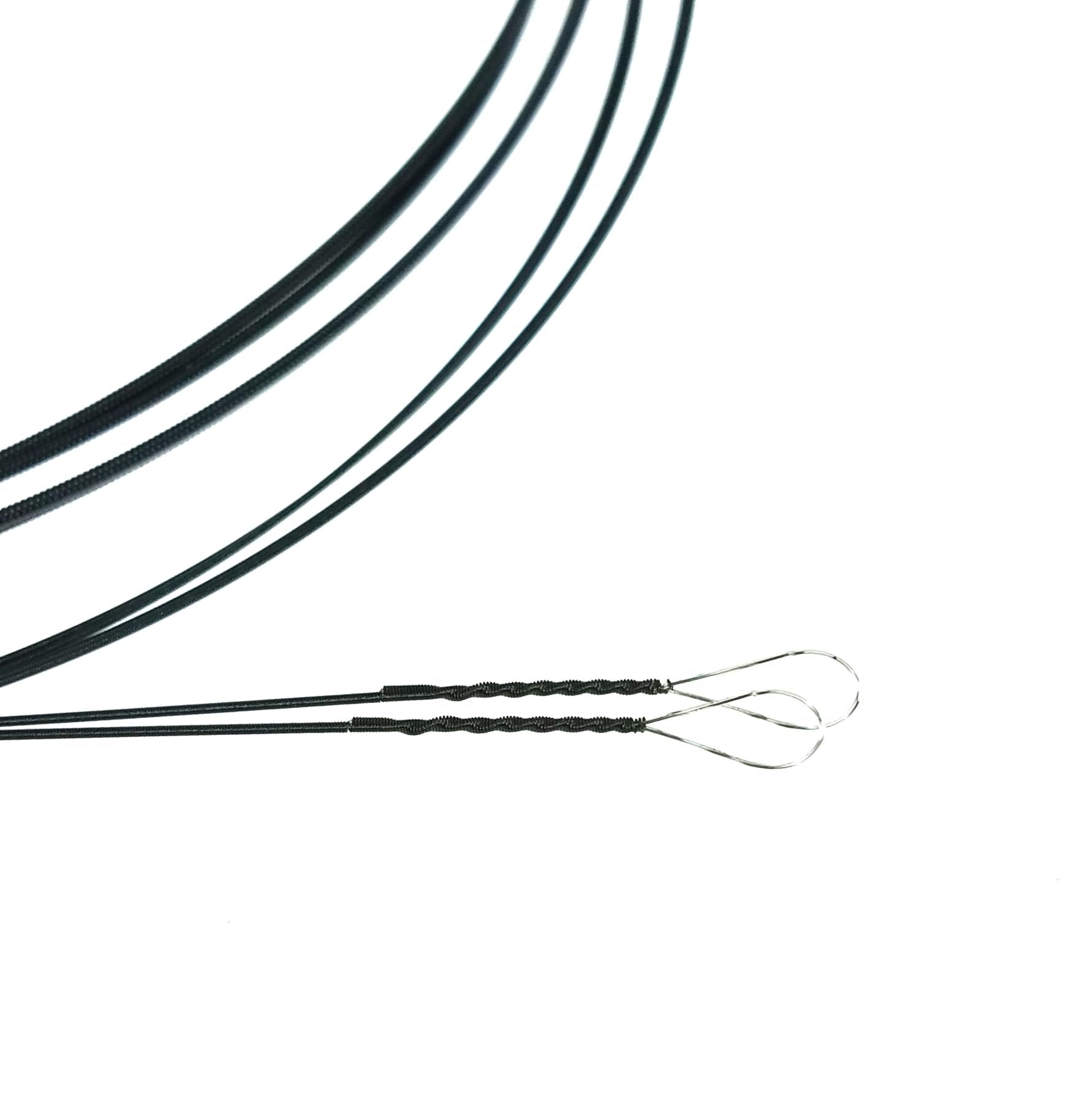 GHS Strings - GHS Bajo Quinto "Cuerdas Negras" Black Coated Stainless Steel Strings - Bajo Quinto Strings - (BKX-10 SET)