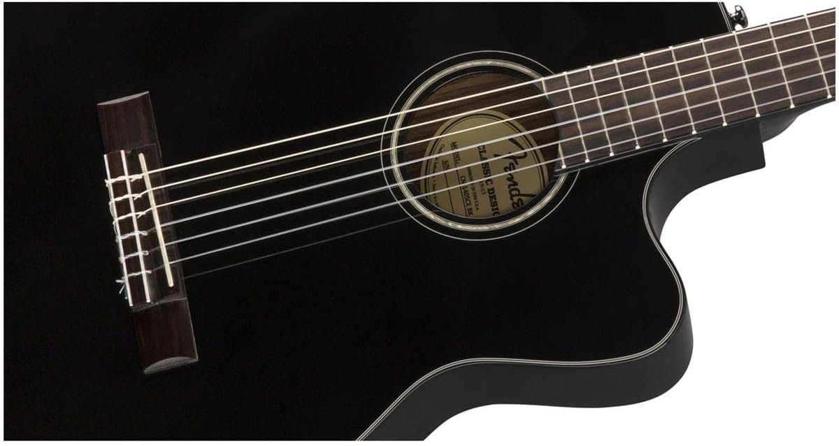 Fender CN-140SCE Thinline Concert Nylon String Acoustic Guitar