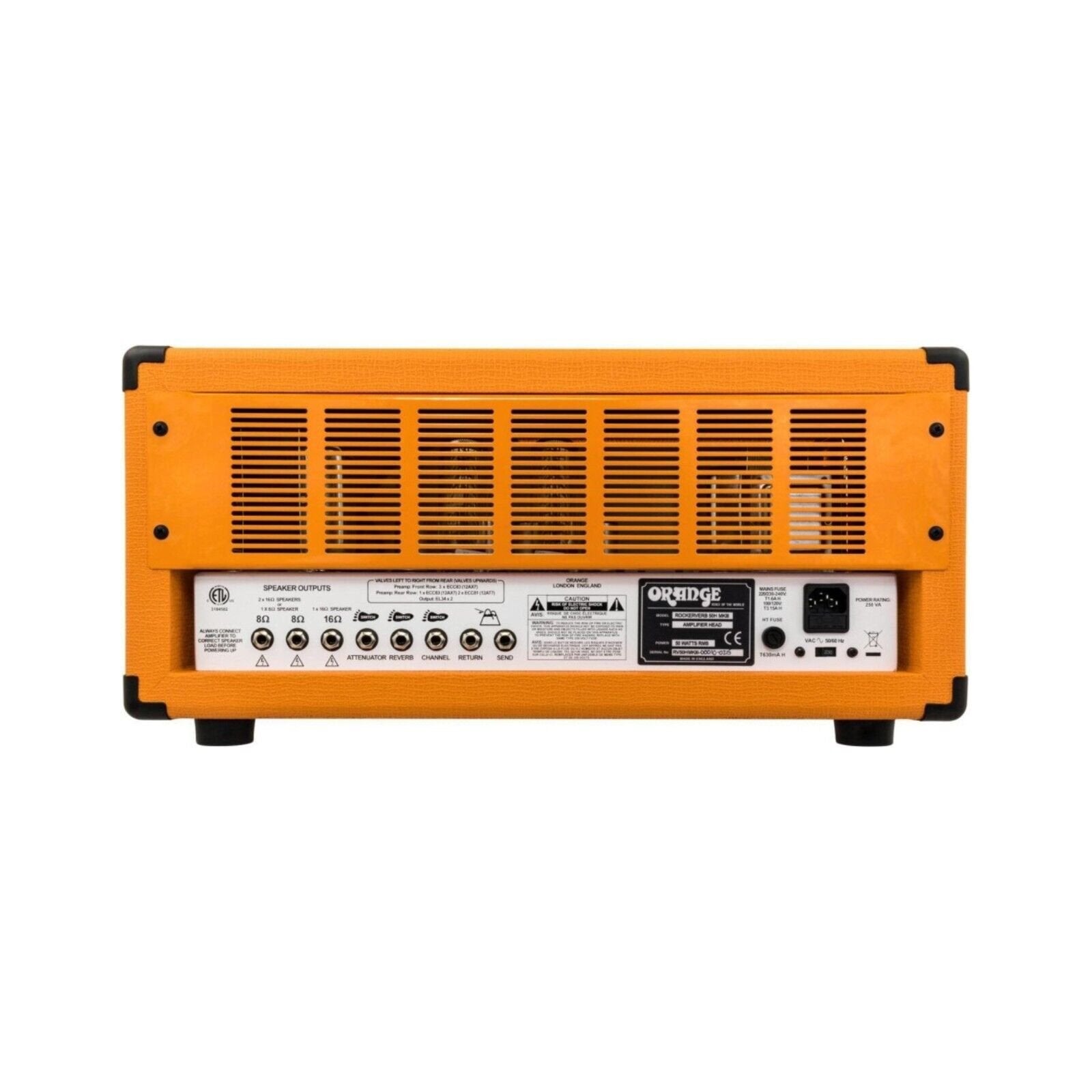 Orange RK50HTCMKIII 50W Tube Guitar Amp Head Orange