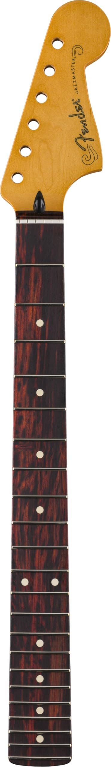 Player II Series Jazzmaster Neck, 22 Medium Jumbo Frets, Rosewood, 9.5", Modern "C"