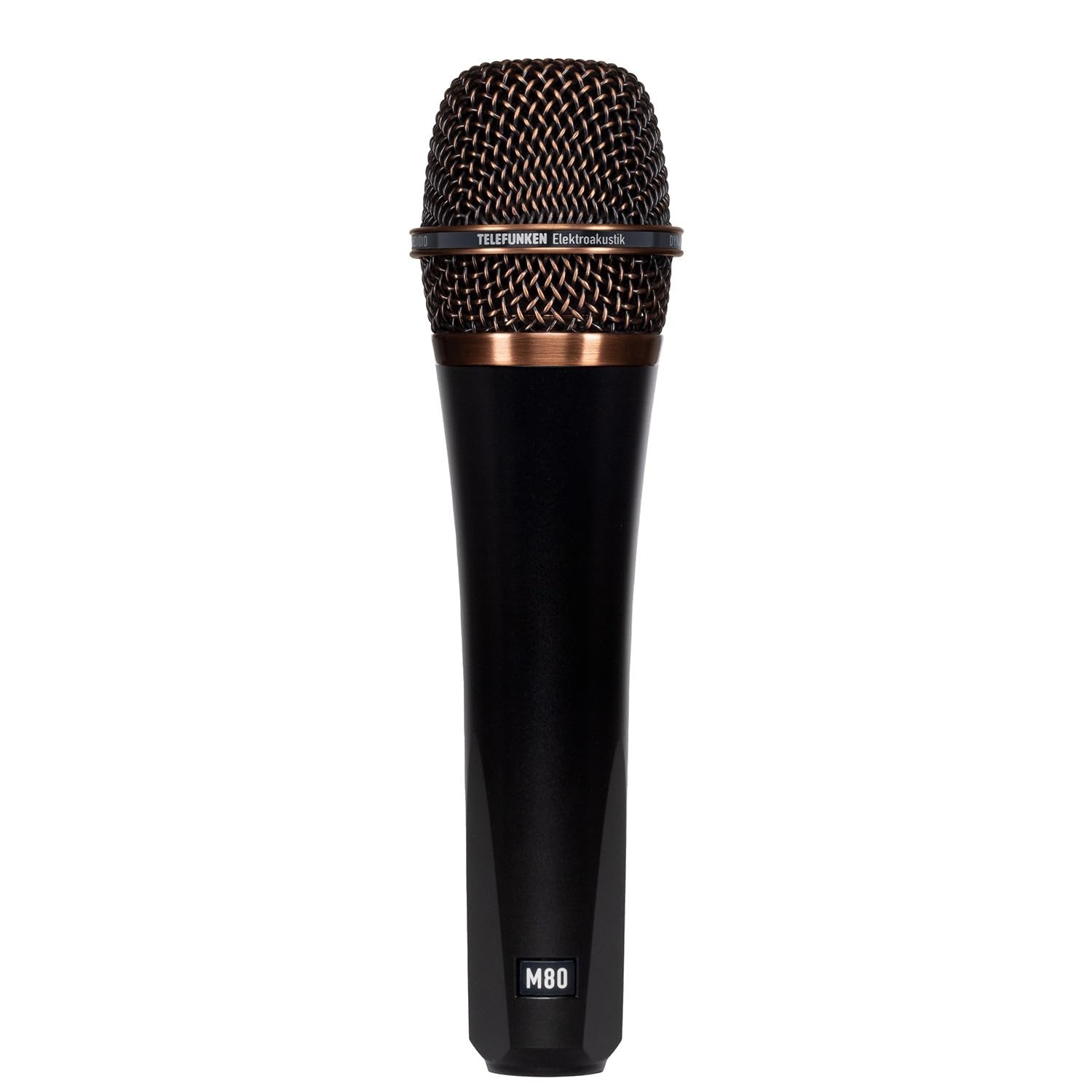 Telefunken M80 Handheld Supercardioid Dynamic Vocal Microphone, Black and Copper