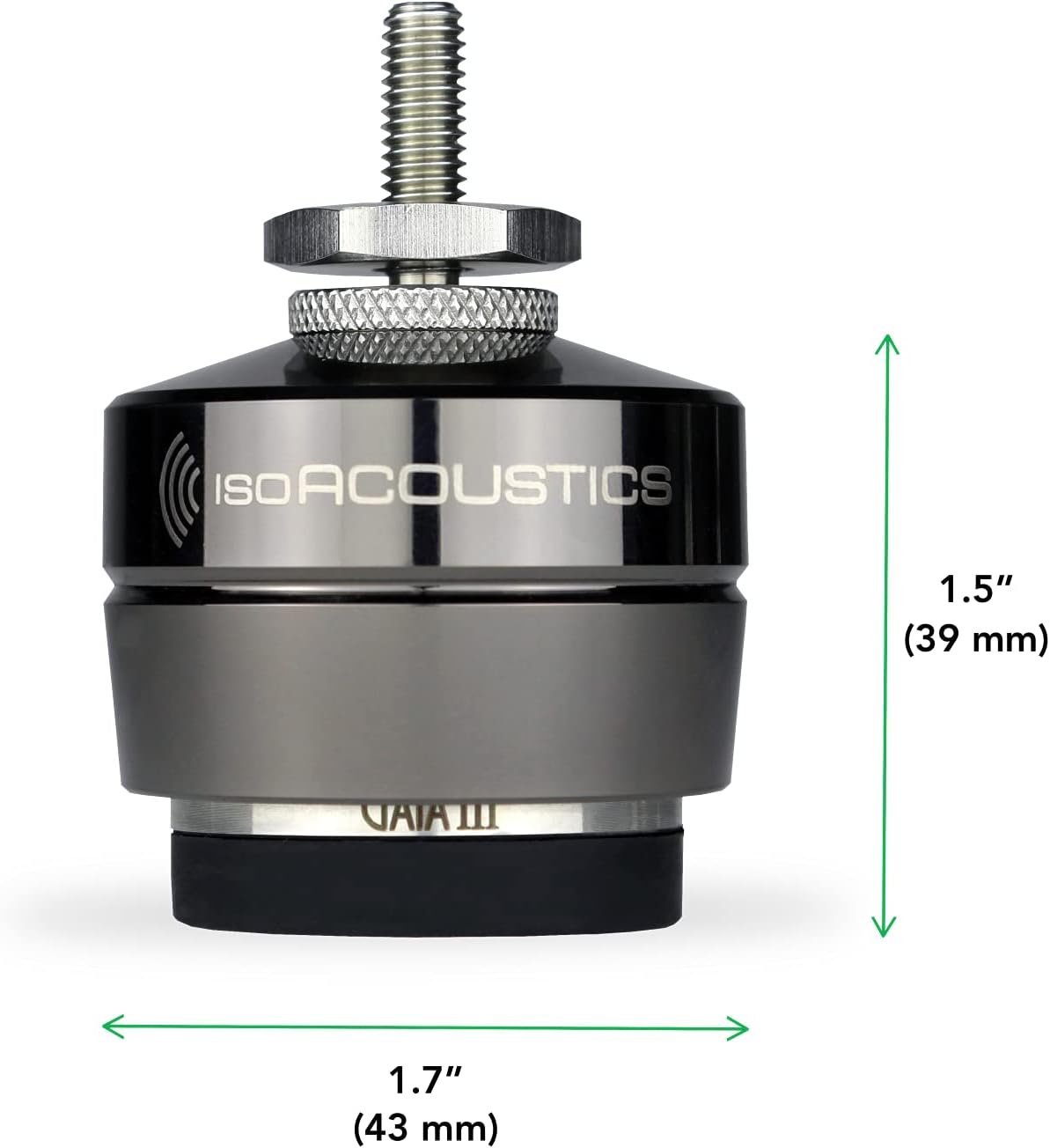 IsoAcoustics Gaia Series Isolation Feet for Speakers & Subwoofers
