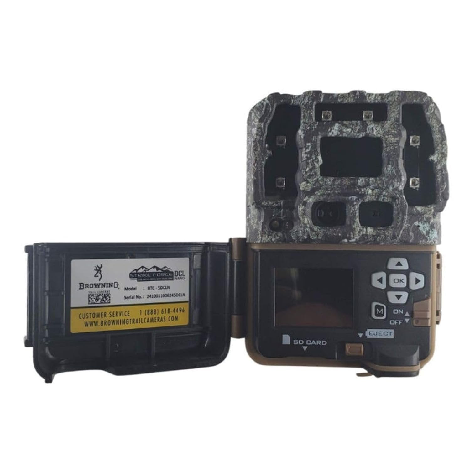 Browning Trail Cameras Strike Force Pro DCL Nano 26MP Trail Camera with Dual Camera Lens Technology, Infrared Illumination, and 4K Video