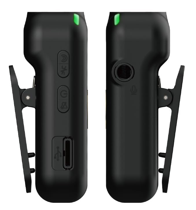 iCON Pro Audio AirMic Pro (2 TX + 1 RX + Charging Case) Wireless Lavalier Microphone, 250m (820 ft.) Range, 24-Hour Battery, Noise Cancellation, for PC, iPhone, Andriod, Interviews, Vlogs