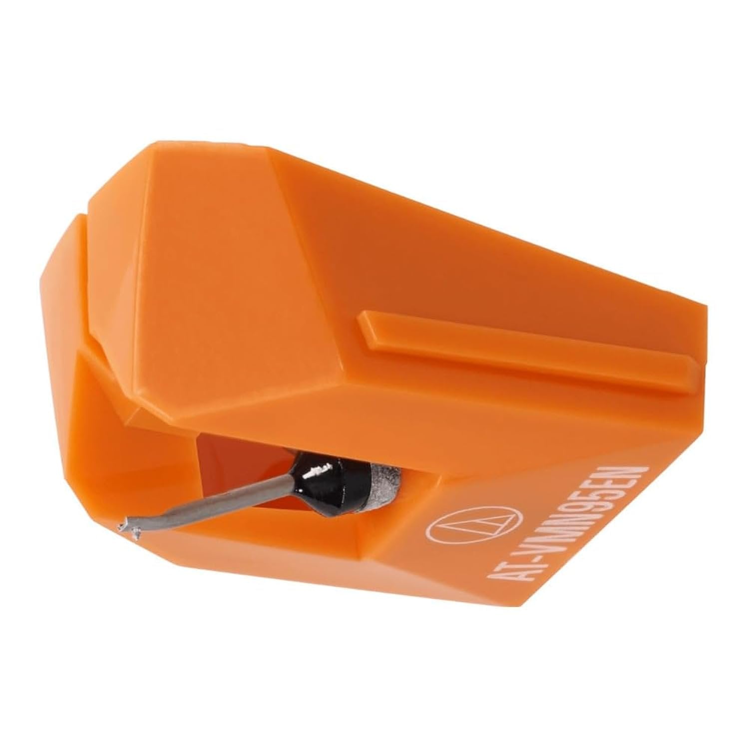 Audio-Technica AT-VMN95EN Elliptical Replacement Turntable Stylus Orange 0.3 x 0.7 mil Nude Round Shank