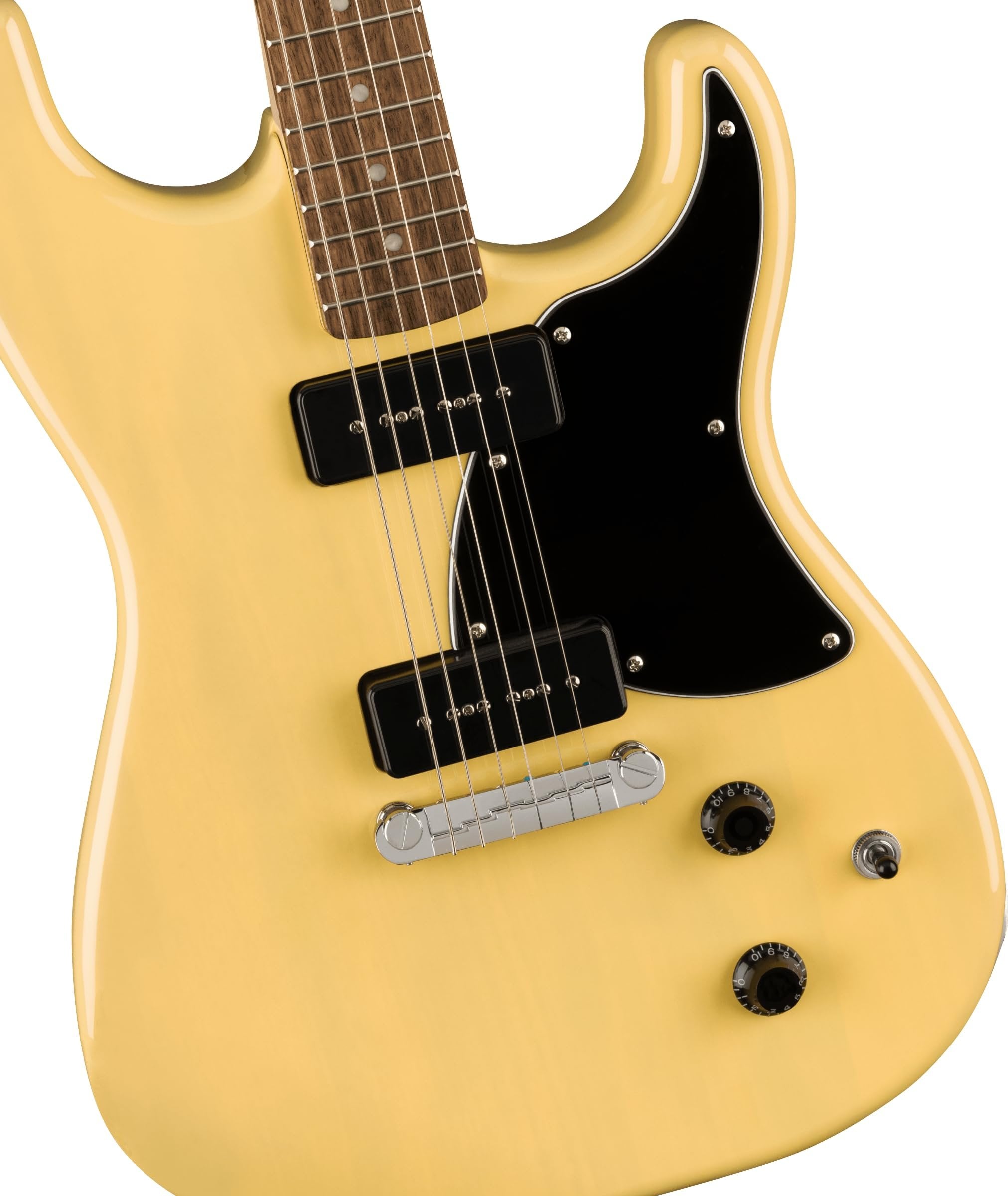 Paranormal Strat-O-Sonic, Laurel Fingerboard, Black Pickguard, Vintage Blonde