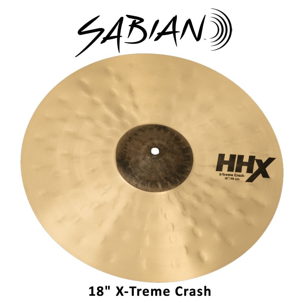 SABIAN HHX Crash Cymbal – Brilliant Finish